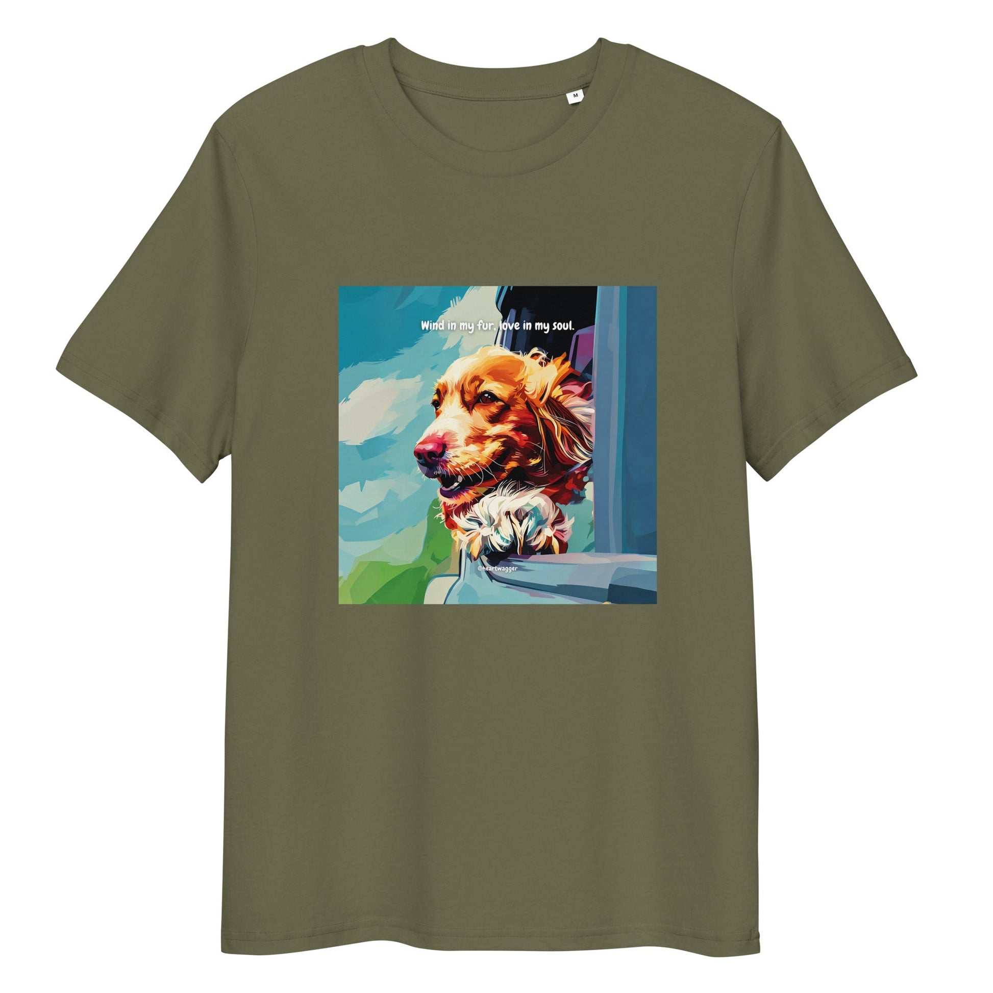 T-Shirt - Wind in my fur, love in my soul - SHALMIAK