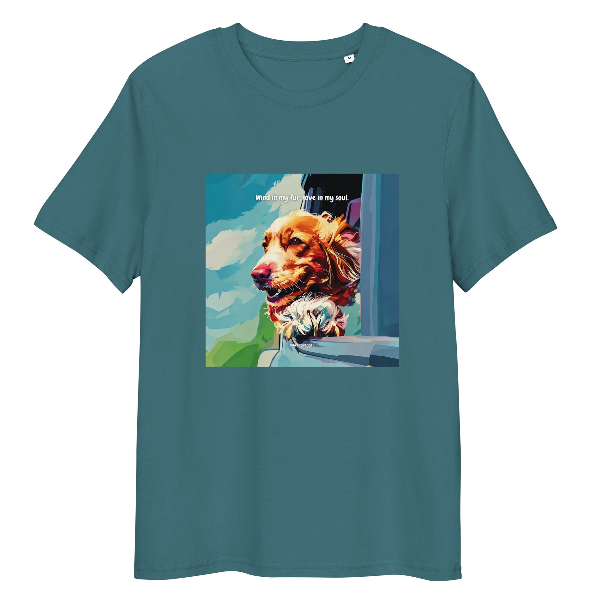 T-Shirt - Wind in my fur, love in my soul - SHALMIAK
