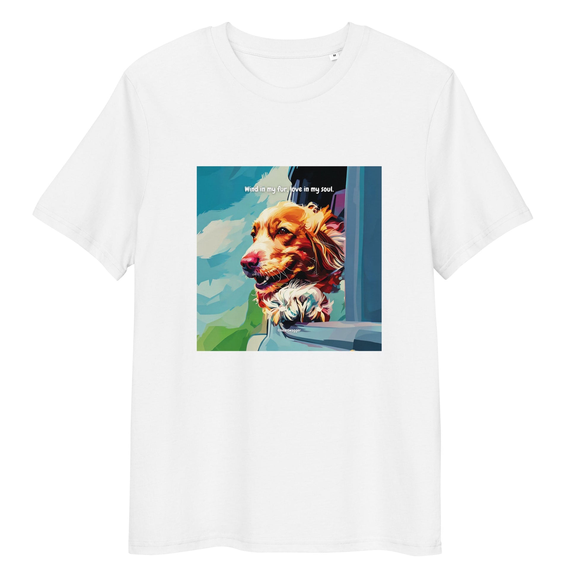 T-Shirt - Wind in my fur, love in my soul - SHALMIAK