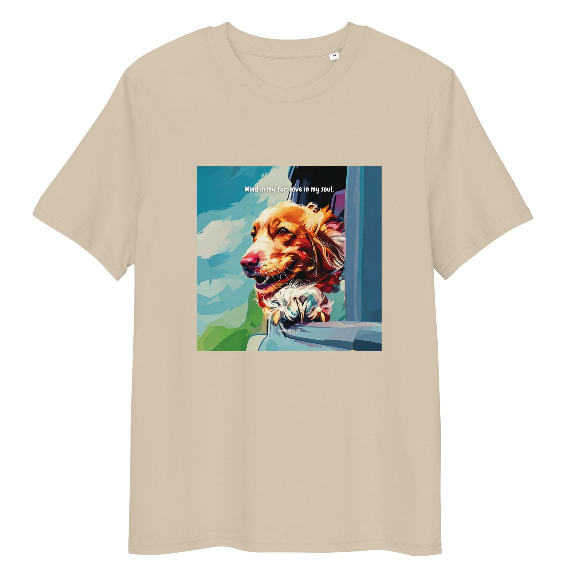 T-Shirt - Wind in my fur, love in my soul - SHALMIAK