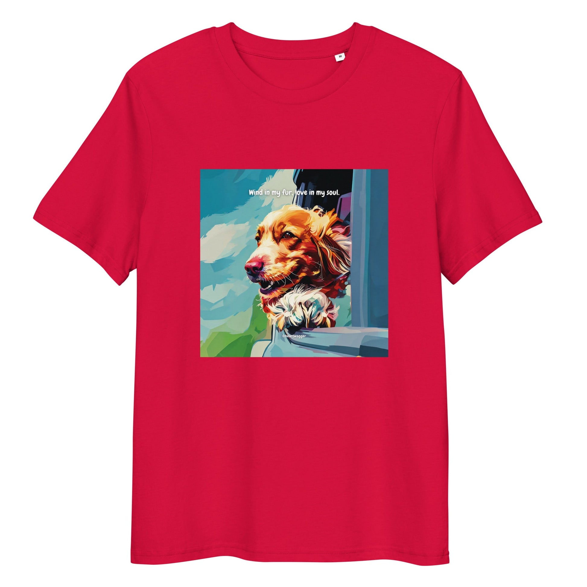 T-Shirt - Wind in my fur, love in my soul - SHALMIAK