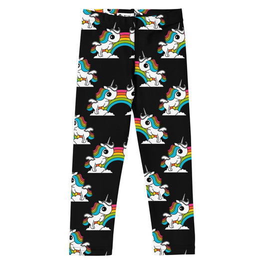 UNIQUE black - 2 - Kids' Leggings - SHALMIAK