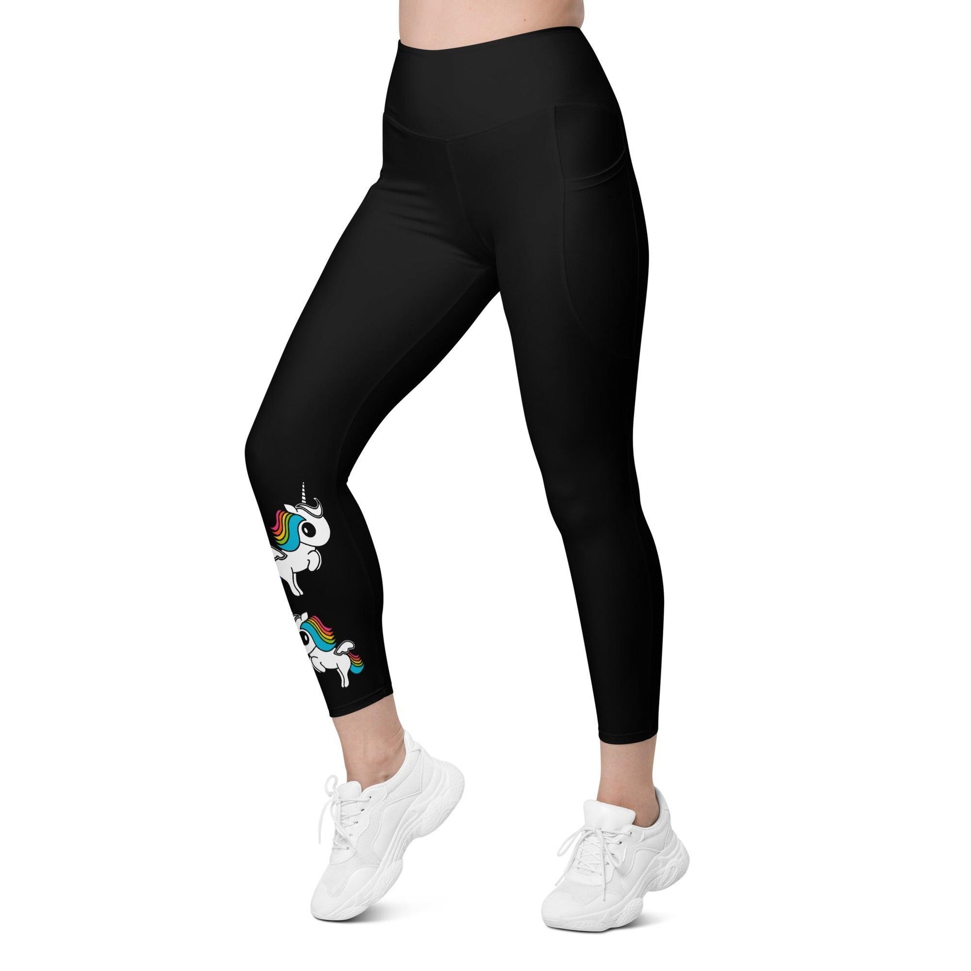 UNIQUE color - Leggings With Pockets - SHALMIAK