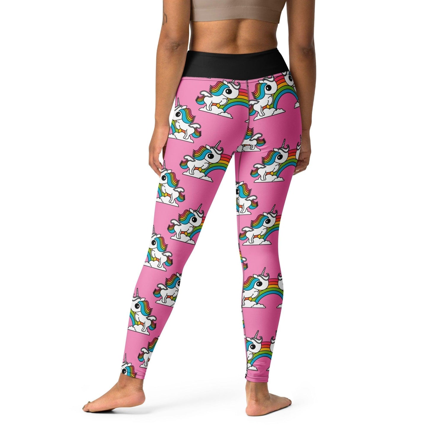 UNIQUE pink - 2 - Yoga Leggings - SHALMIAK
