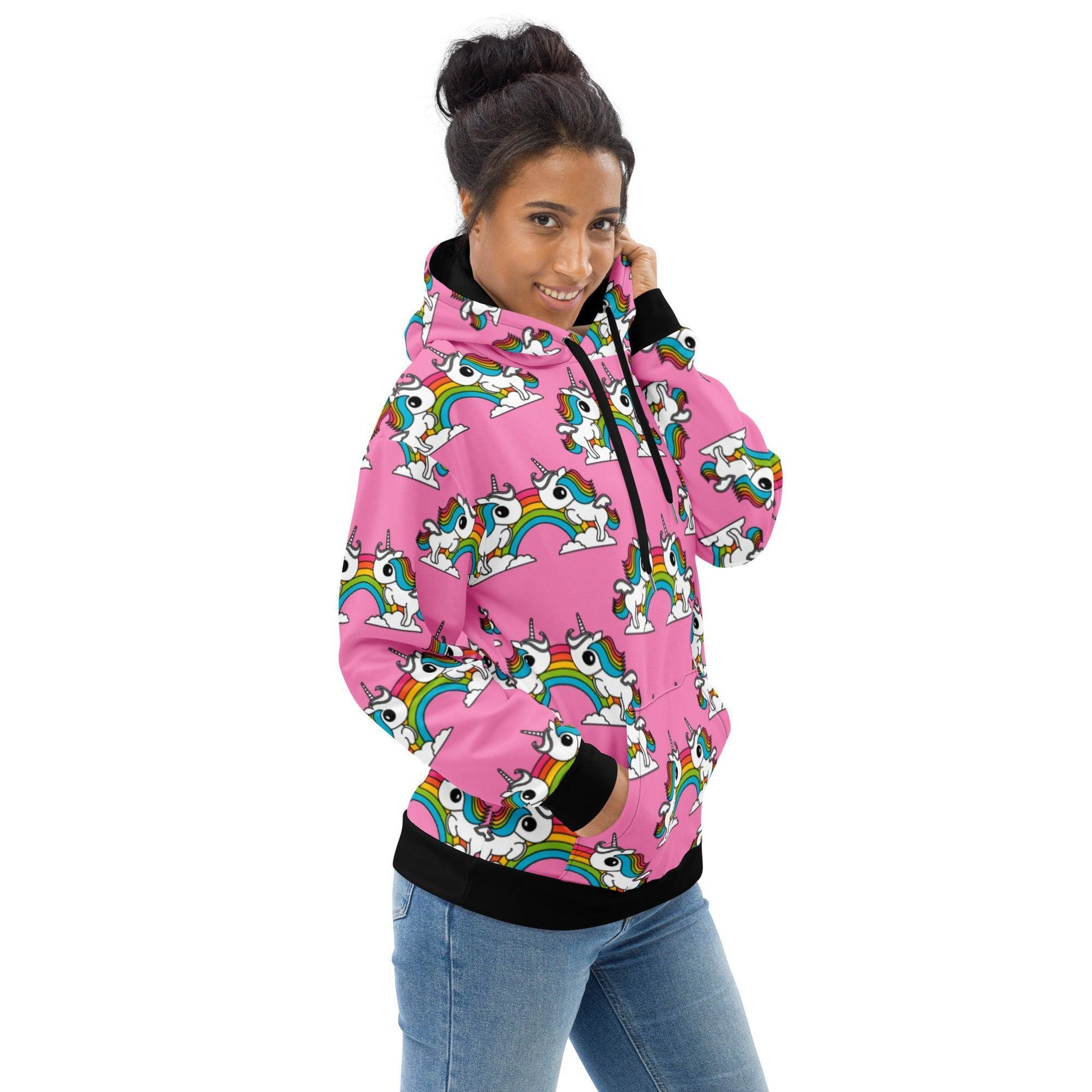 UNIQUE pink - Hoodie - SHALMIAK