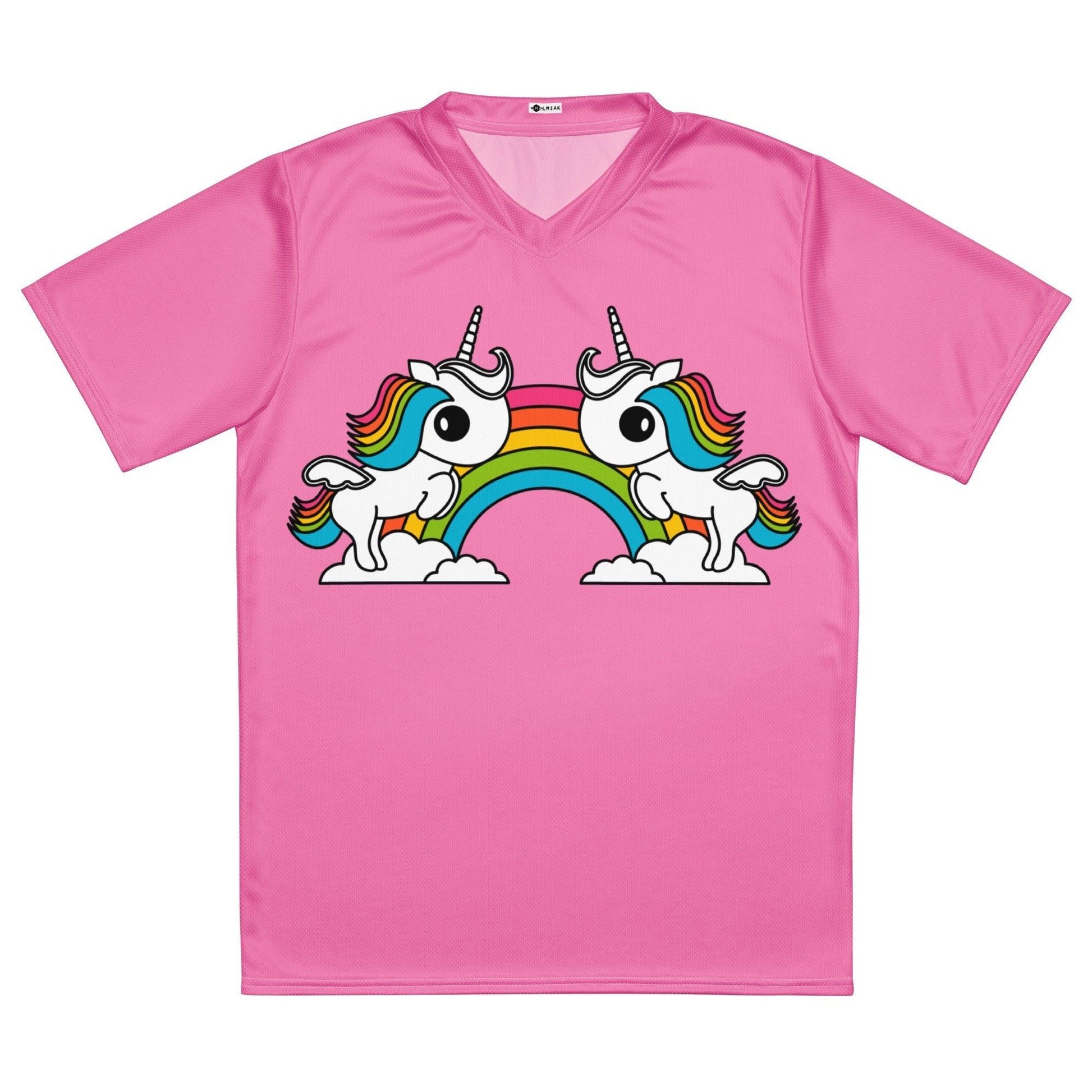UNIQUE pink (just unicorns) - Sports Jersey - SHALMIAK