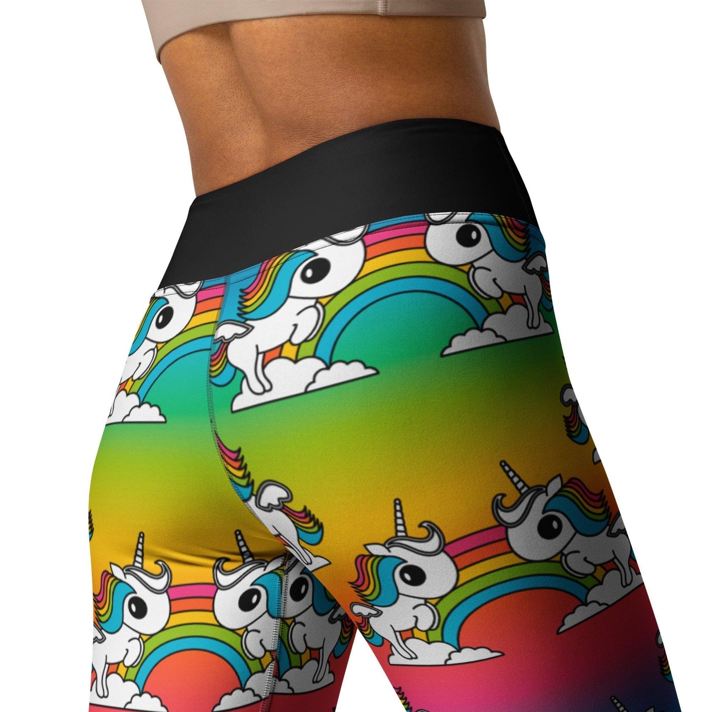UNIQUE rainbow - 2 - Yoga Leggings - SHALMIAK