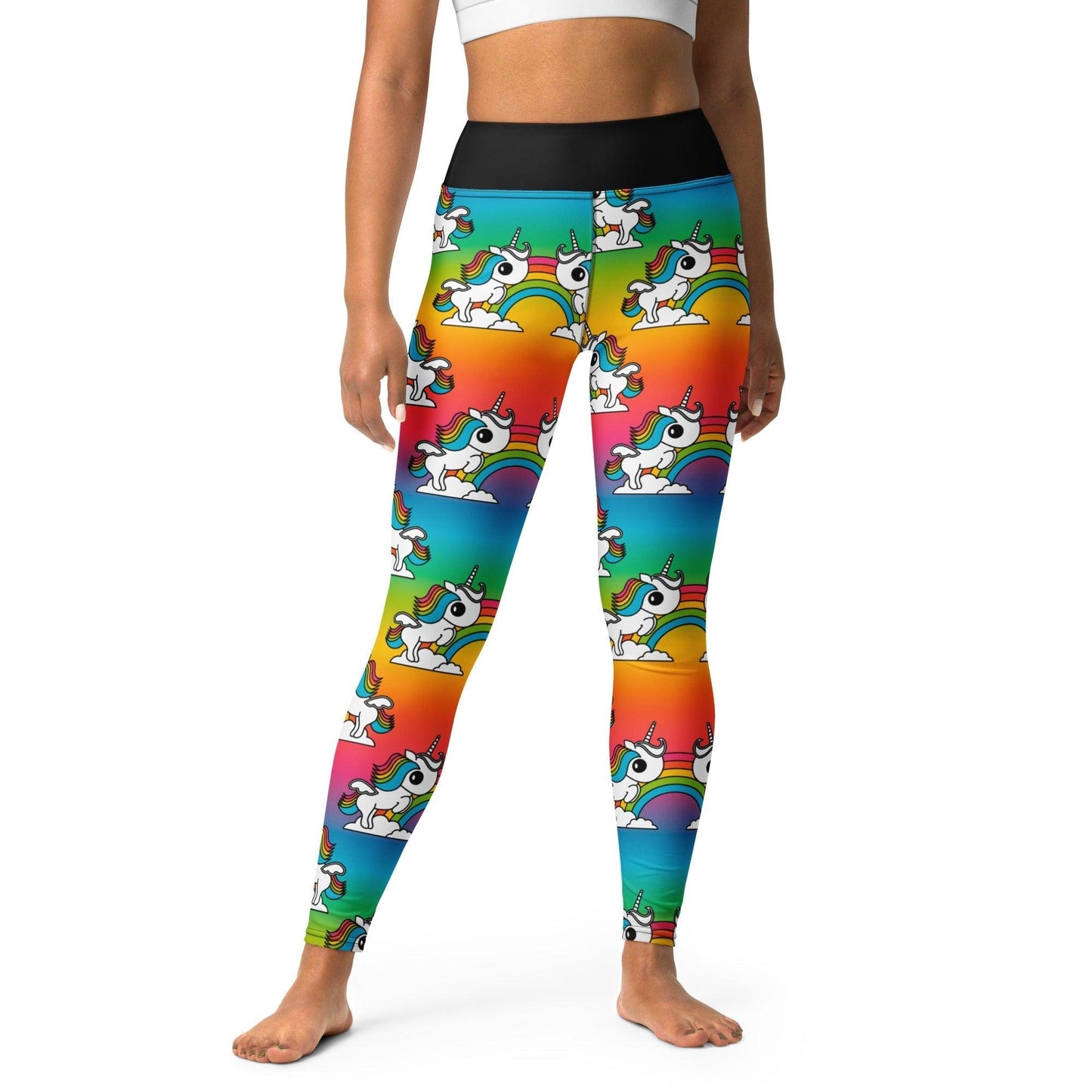 UNIQUE rainbow - 2 - Yoga Leggings - SHALMIAK