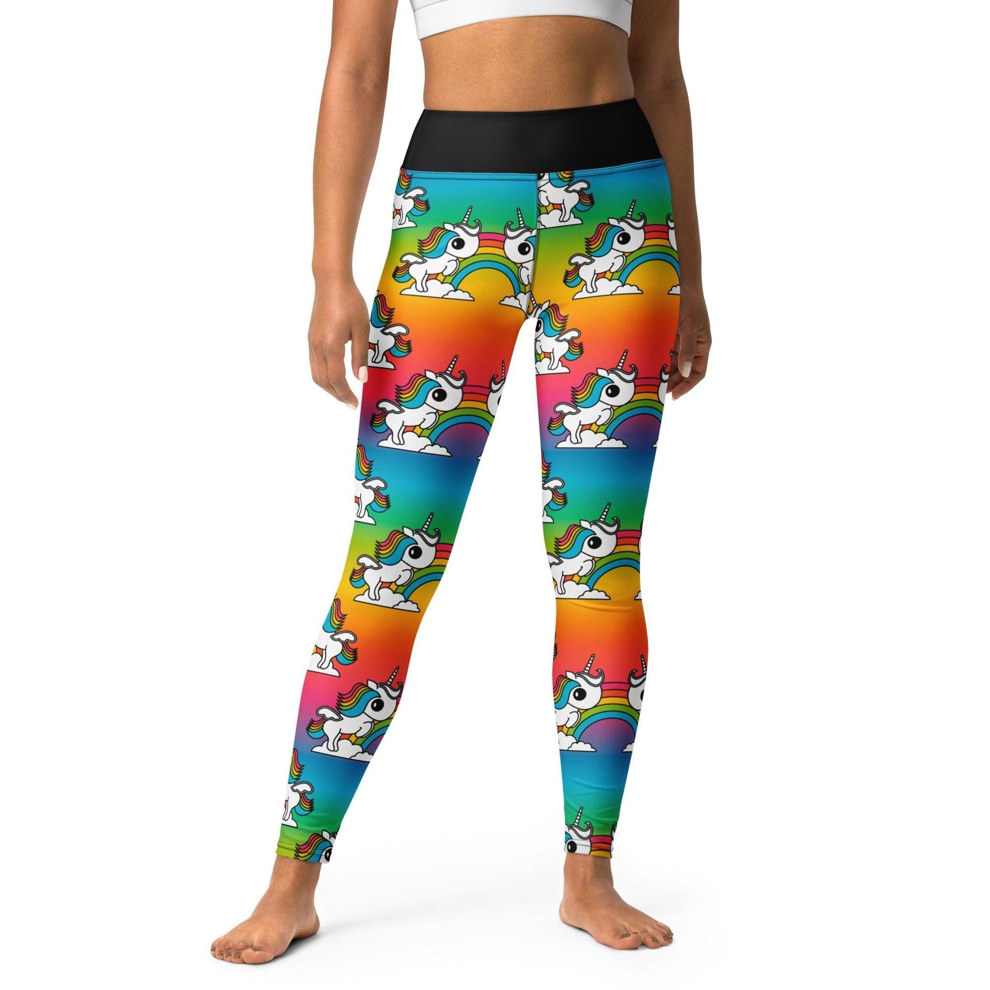 UNIQUE rainbow - 2 - Yoga Leggings - SHALMIAK