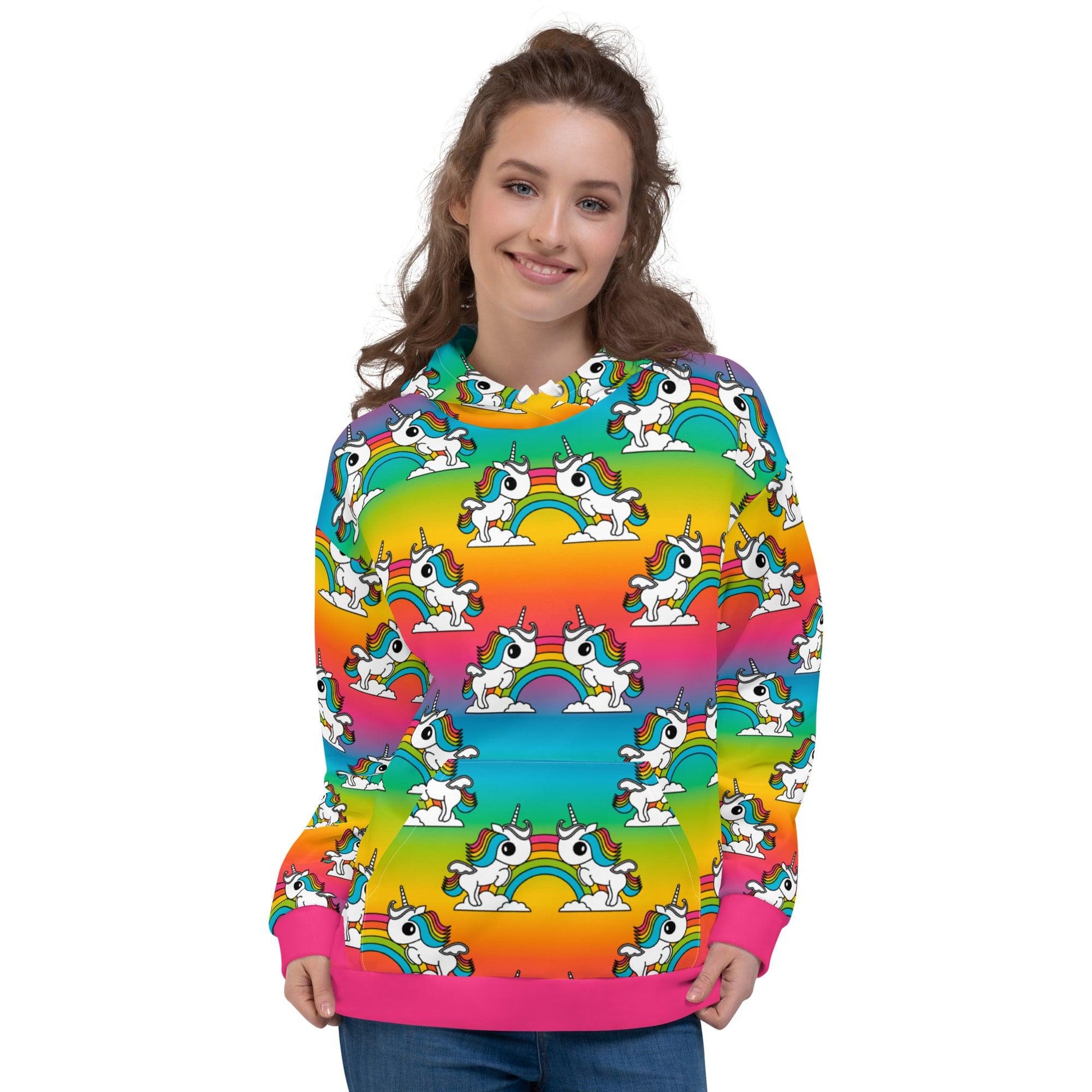 UNIQUE rainbow - Hoodie - SHALMIAK