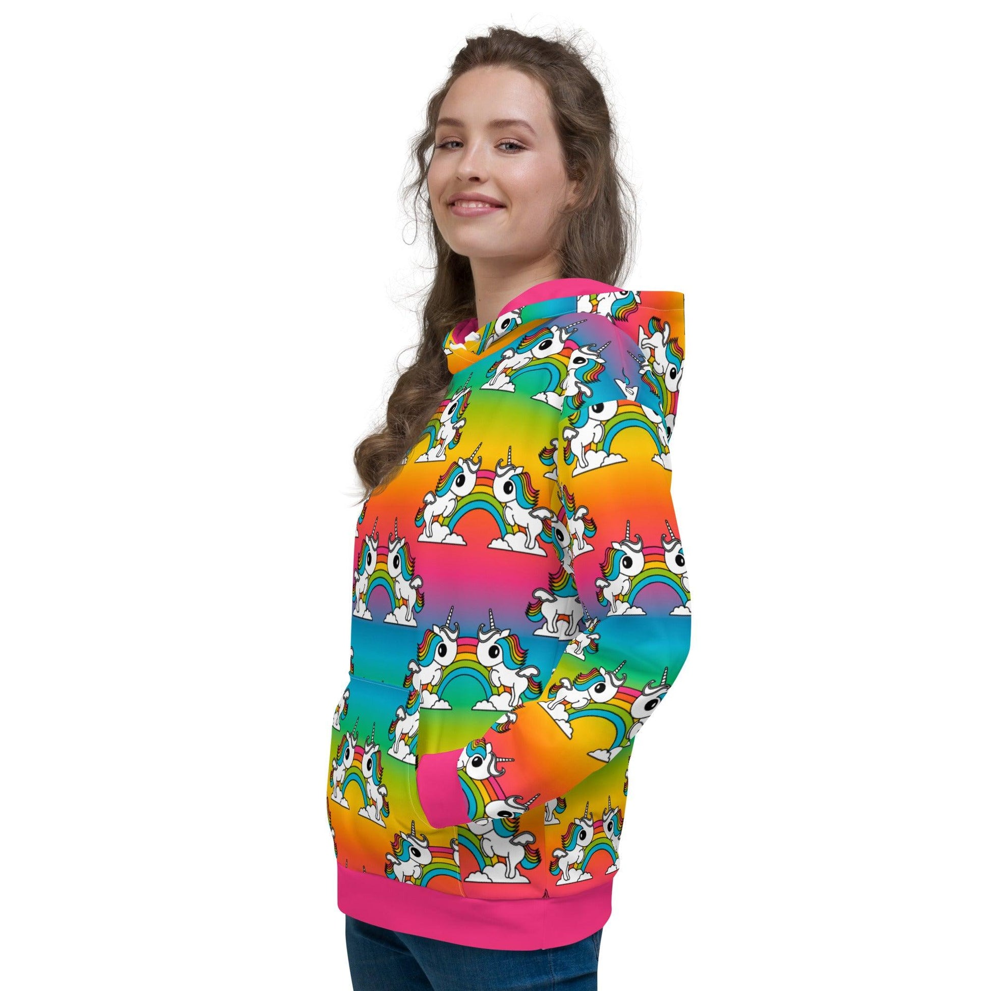 UNIQUE rainbow - Hoodie - SHALMIAK