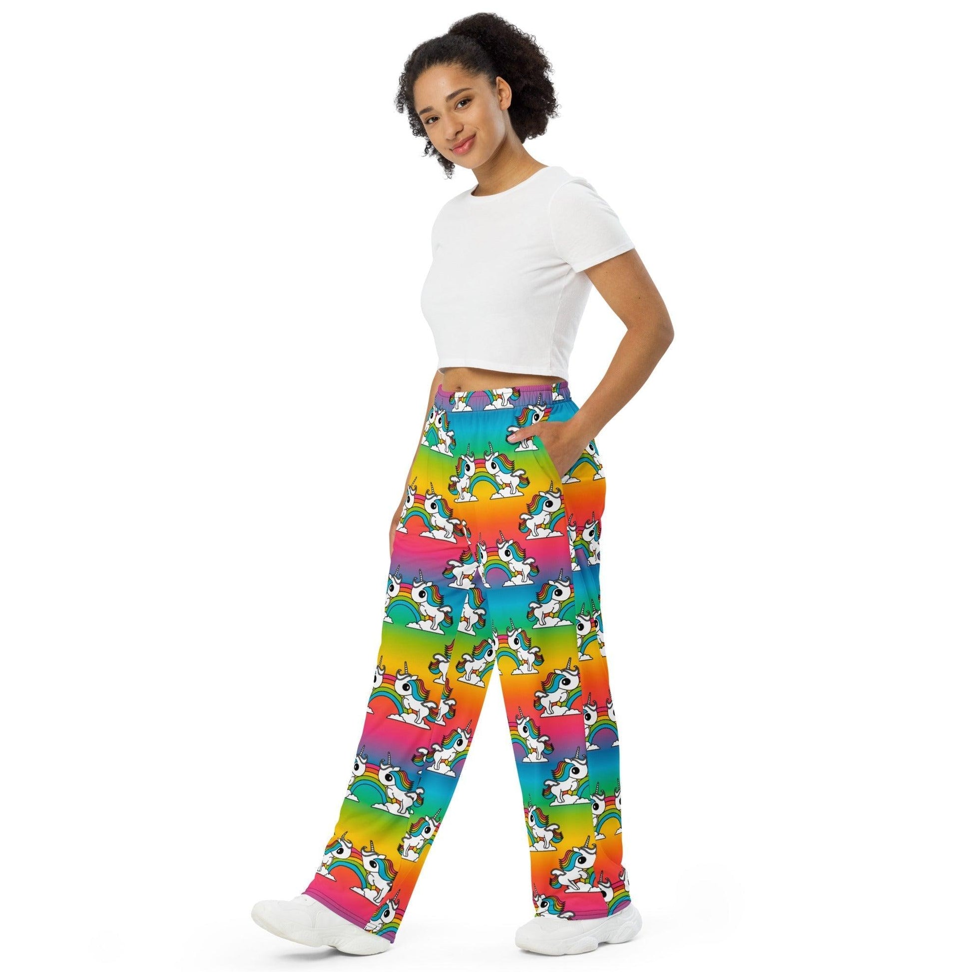 UNIQUE rainbow - Pants - SHALMIAK
