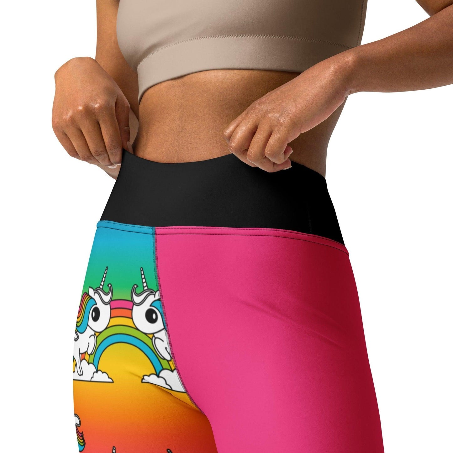 UNIQUE rainbow - Yoga Leggings - SHALMIAK
