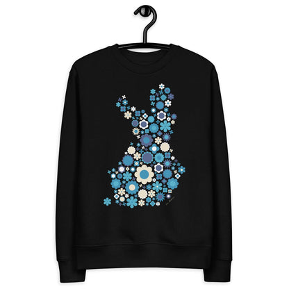 Unisex Eco Sweatshirt - FIN BLOOM POP blue - SHALMIAK