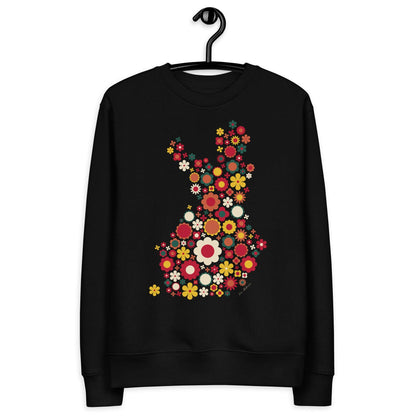 Unisex Eco Sweatshirt - FIN BLOOM POP retro - SHALMIAK