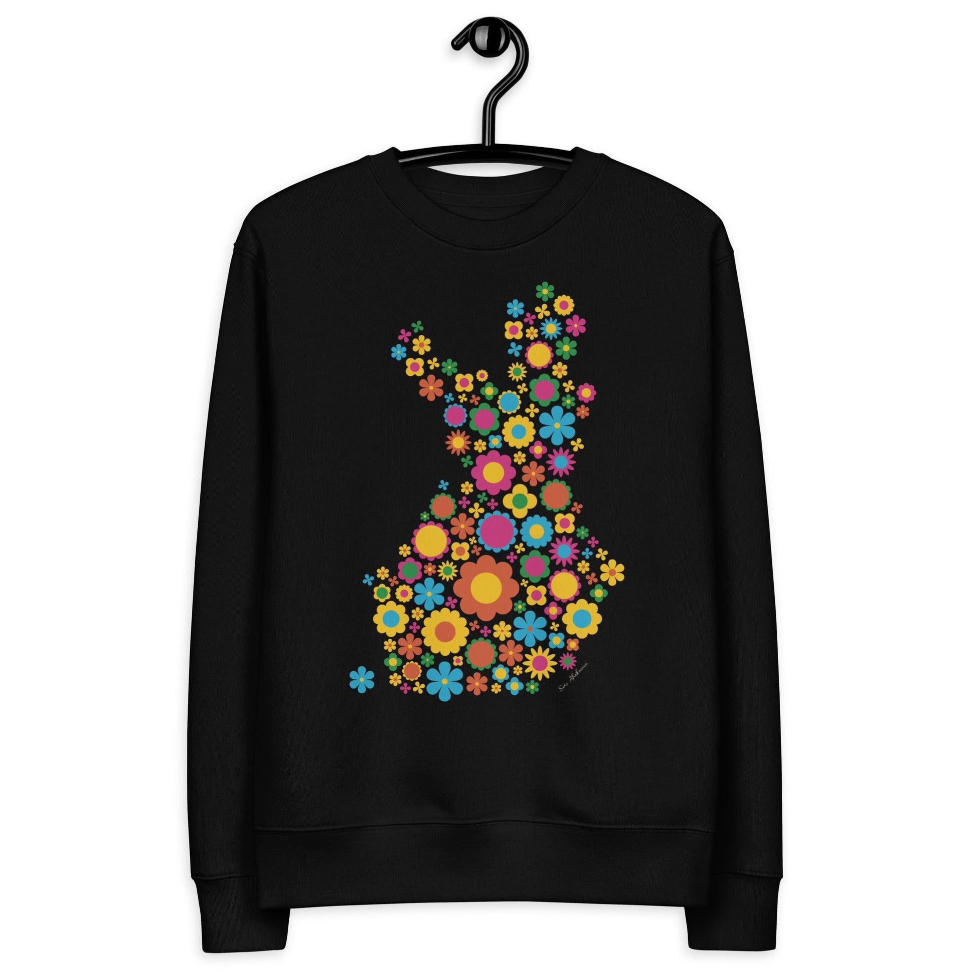 Unisex Eco Sweatshirt - FIN BLOOM POP happy - SHALMIAK