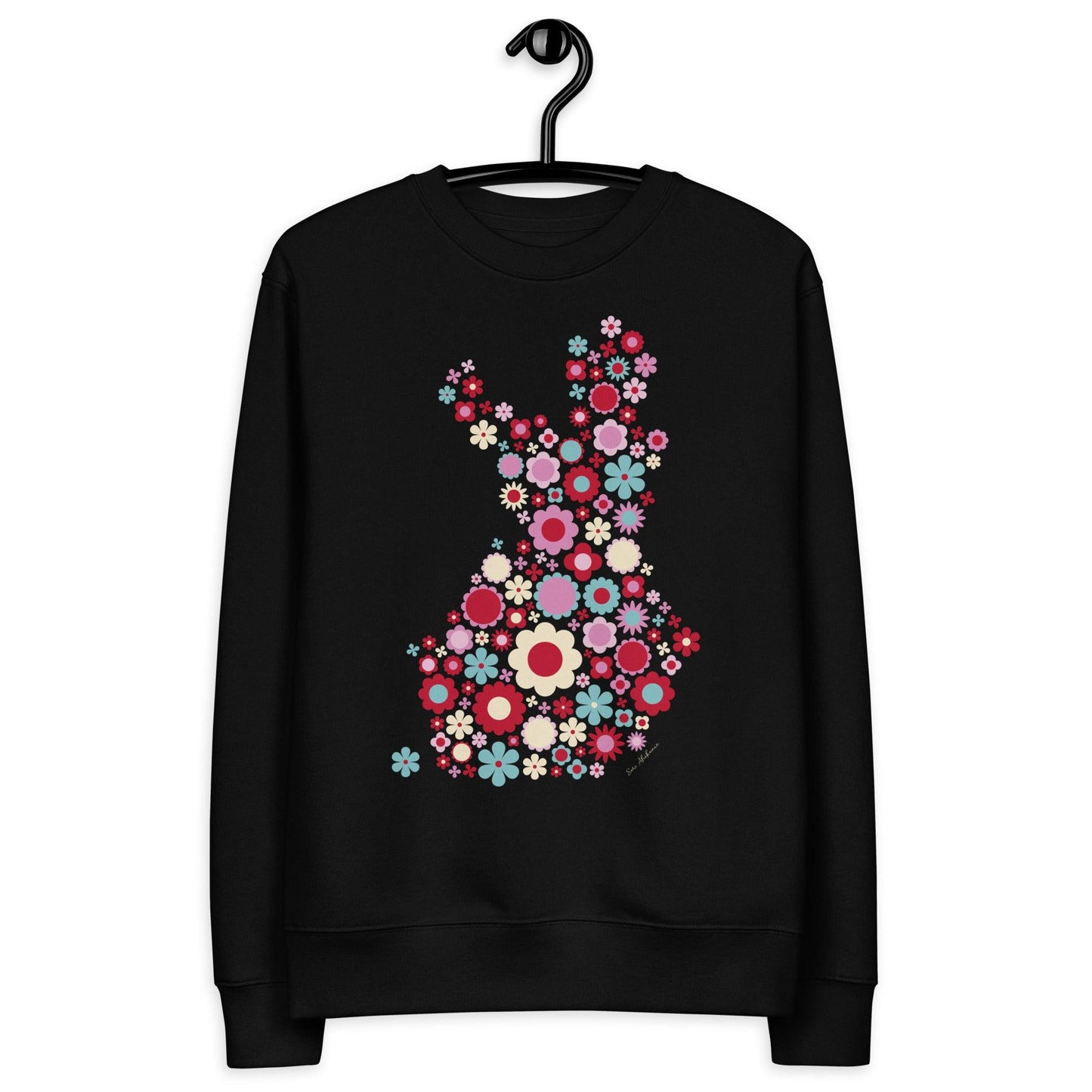 Unisex Eco Sweatshirt - FIN BLOOM POP red - SHALMIAK