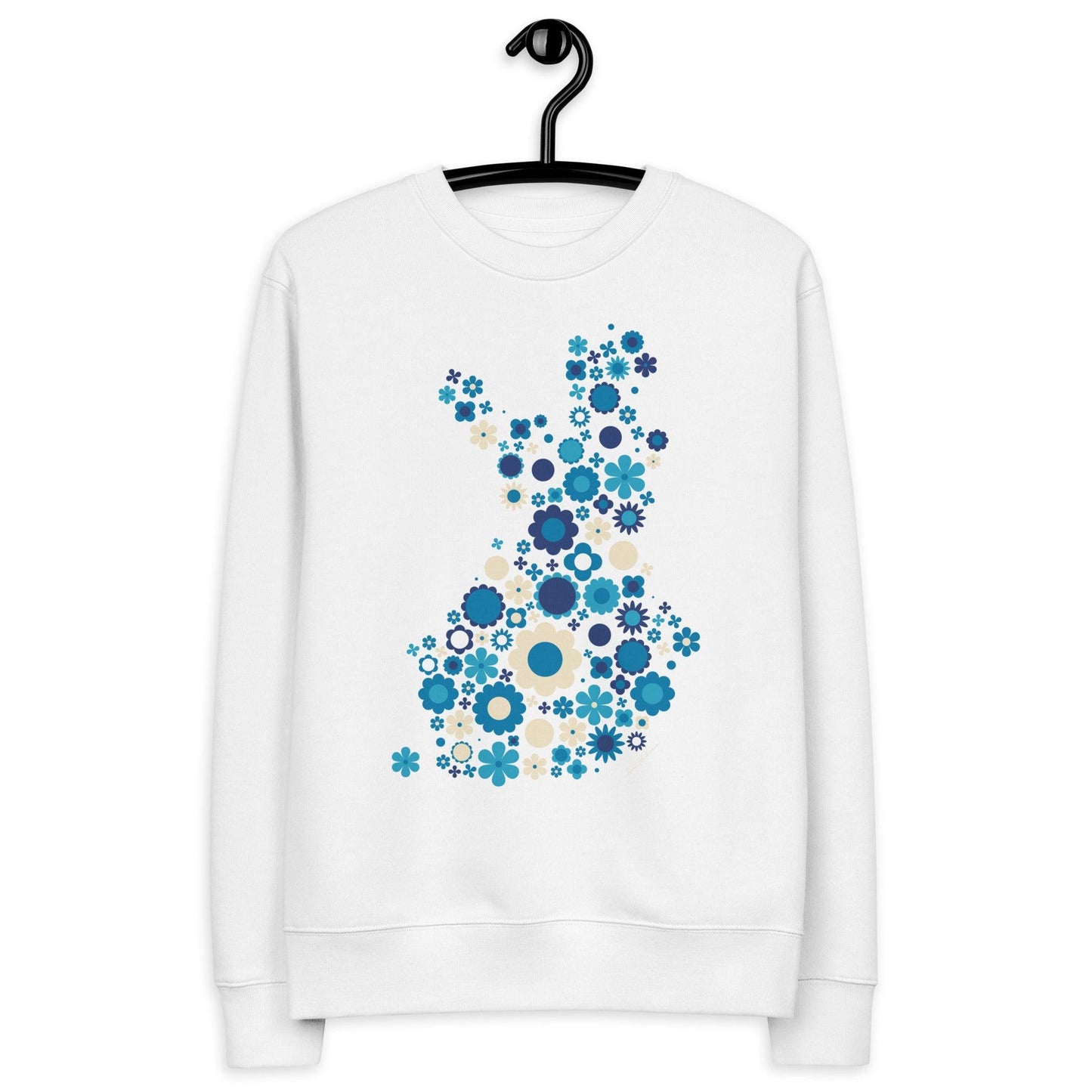 Unisex Eco Sweatshirt - FIN BLOOM POP blue - SHALMIAK