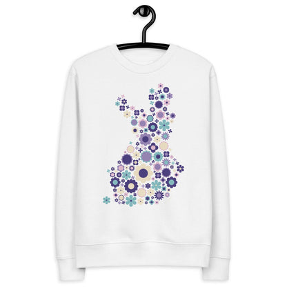 Unisex Eco Sweatshirt - FIN BLOOM POP purple - SHALMIAK