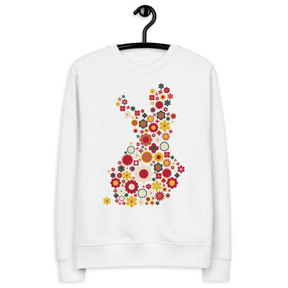 Unisex Eco Sweatshirt - FIN BLOOM POP retro - SHALMIAK