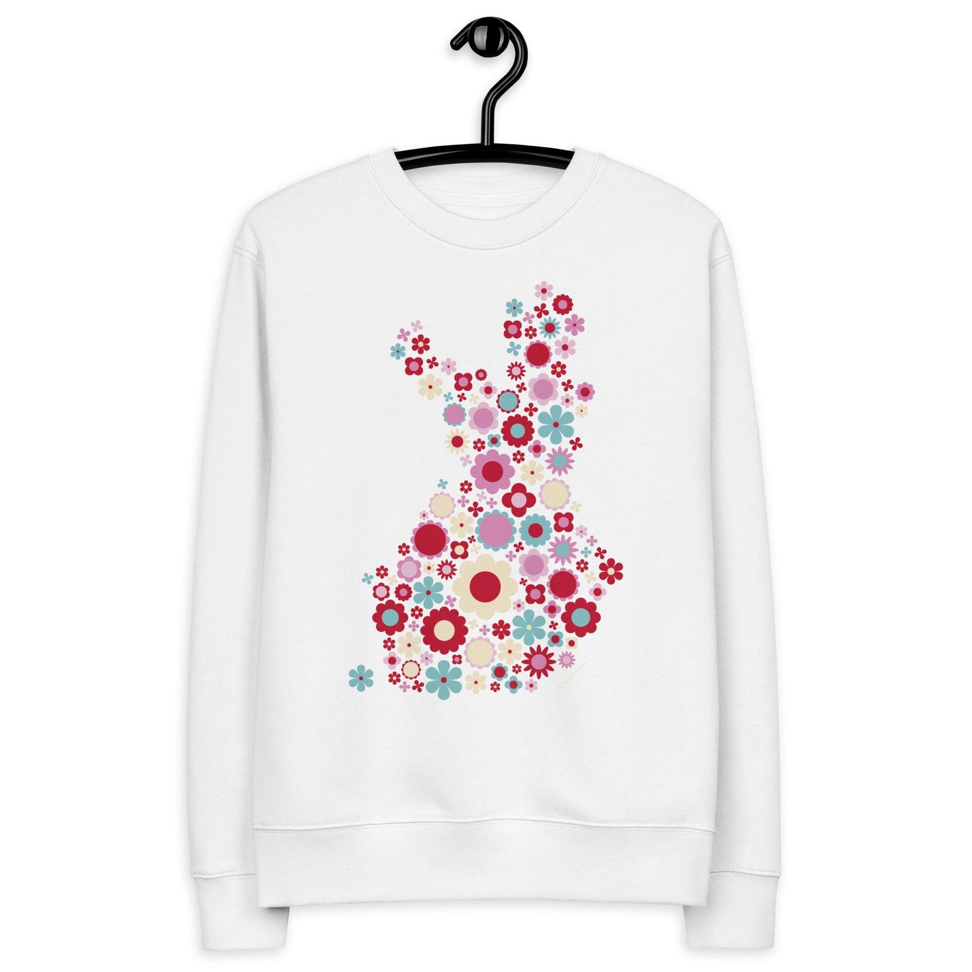 Unisex Eco Sweatshirt - FIN BLOOM POP red - SHALMIAK