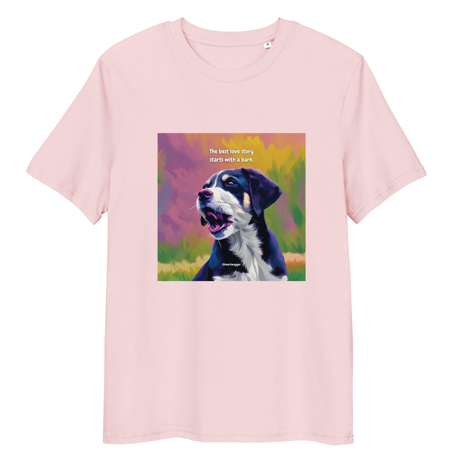 T-Shirt - The best love story starts with a bark
