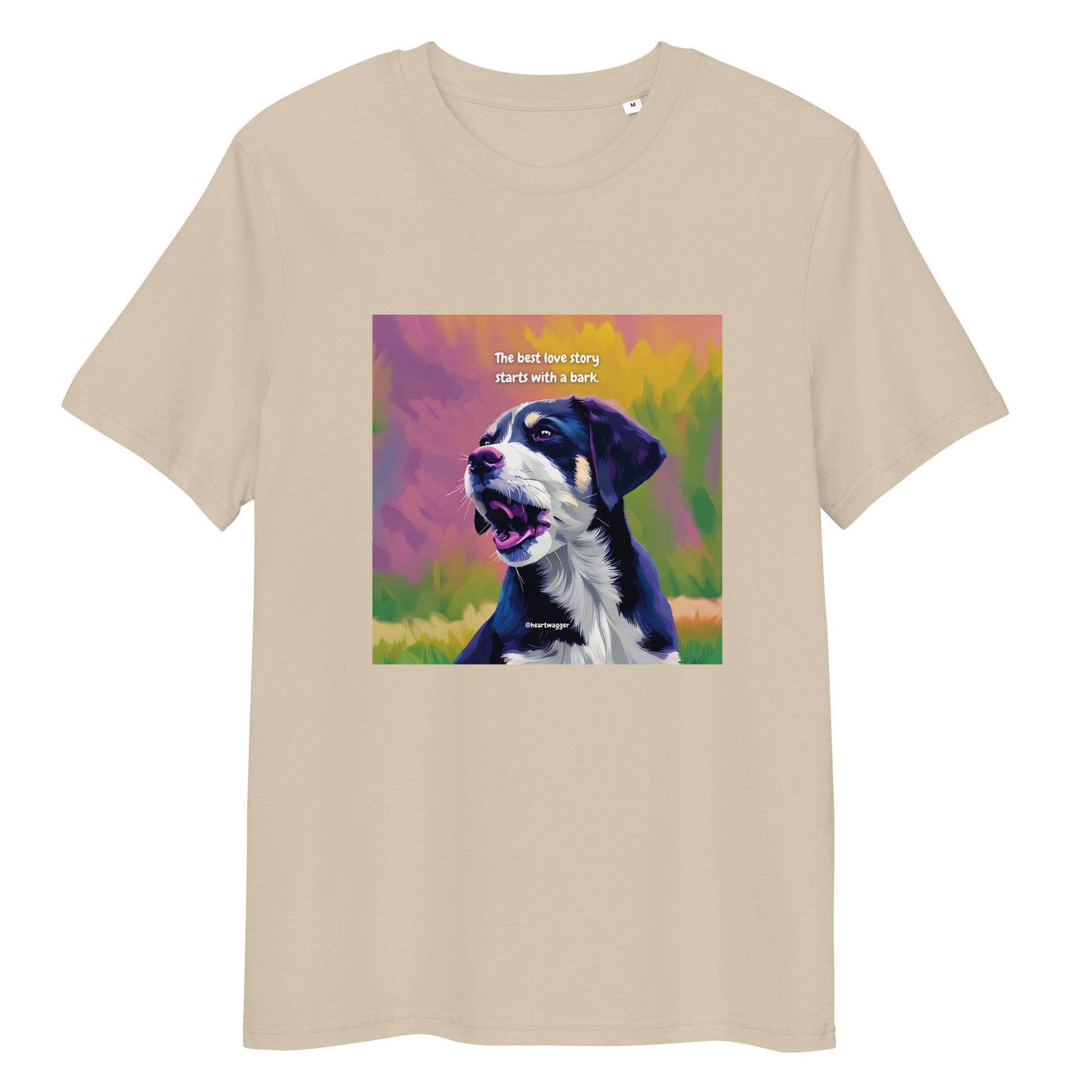 T-Shirt - The best love story starts with a bark