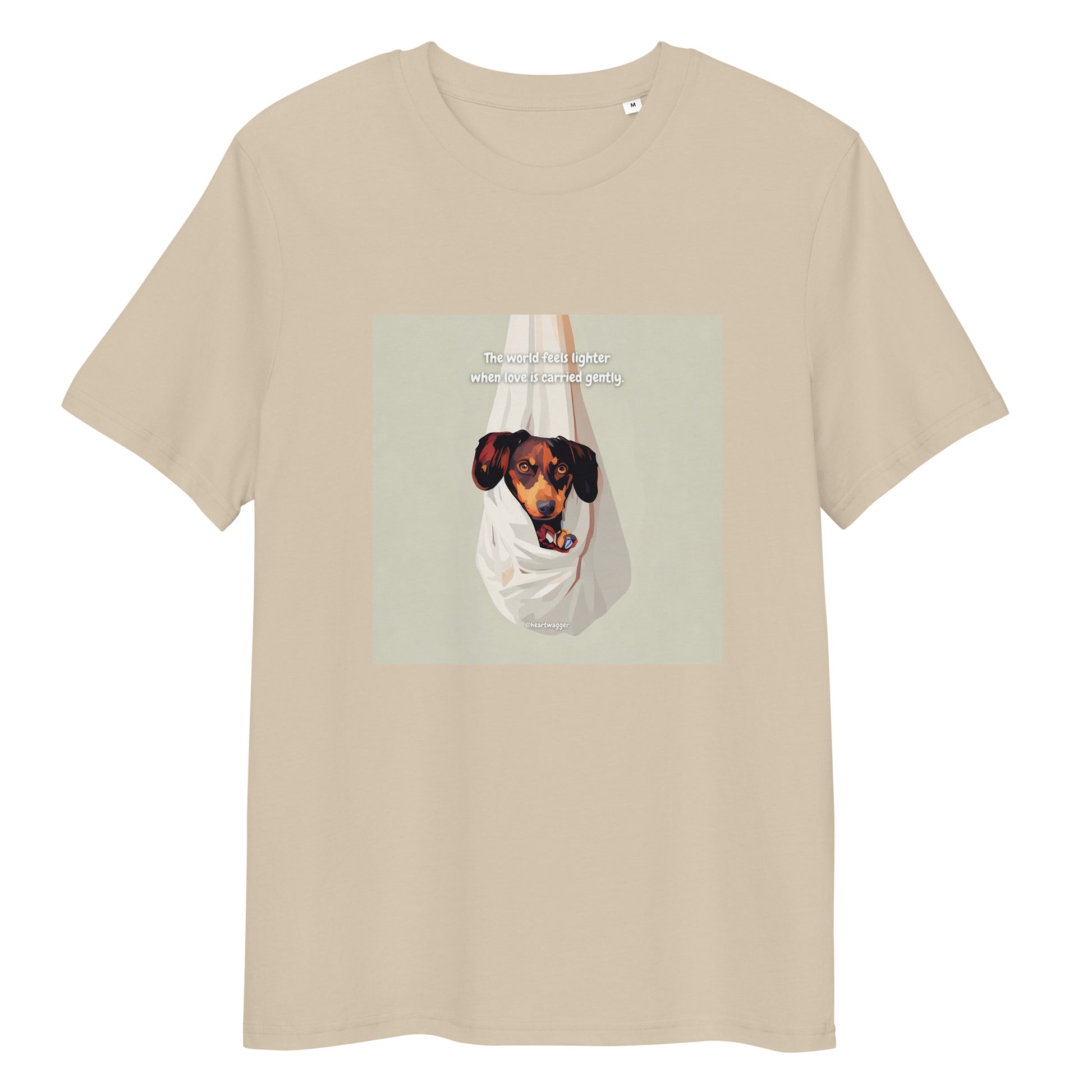 T-Shirt - The world feels lighter when love is carried gently