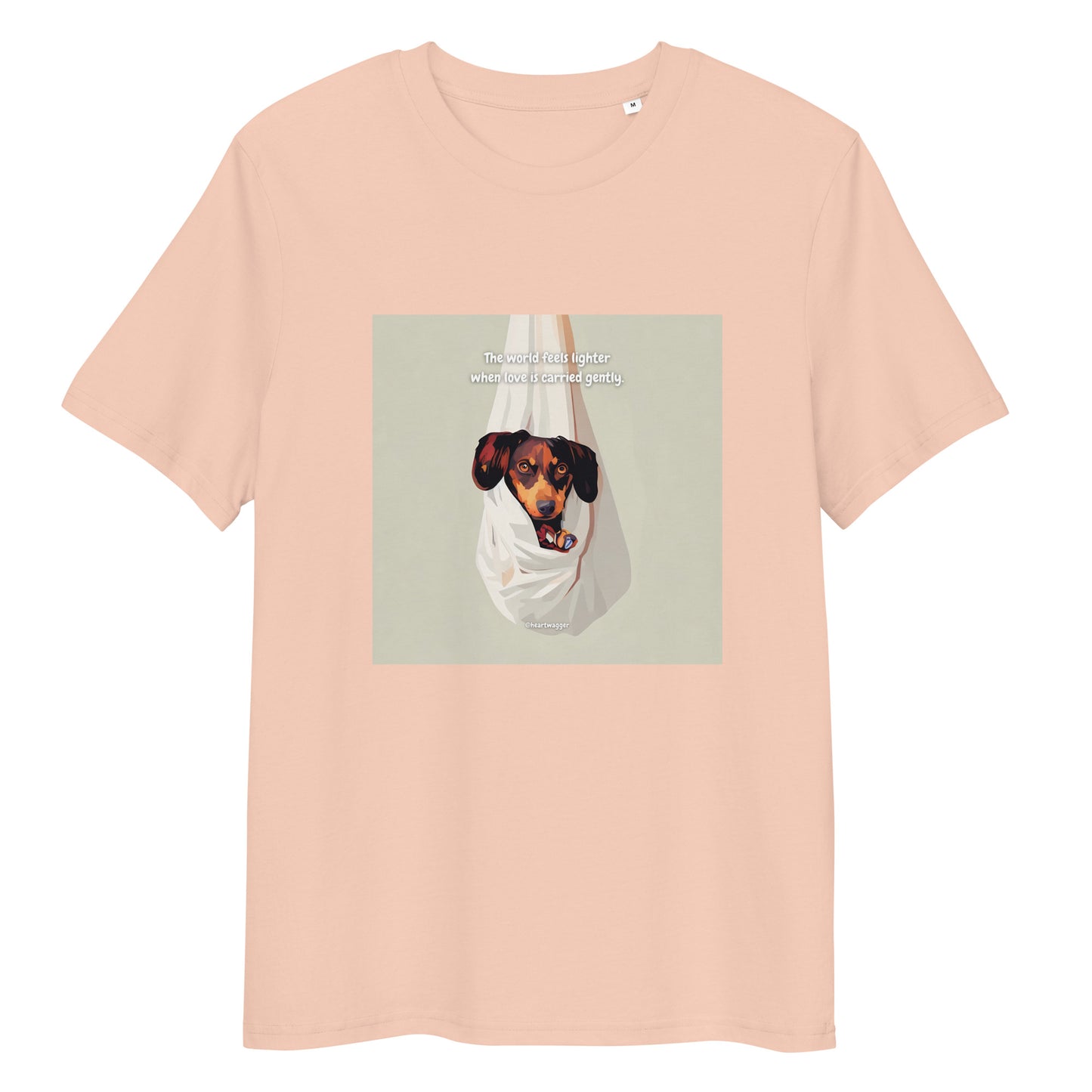 T-Shirt - The world feels lighter when love is carried gently