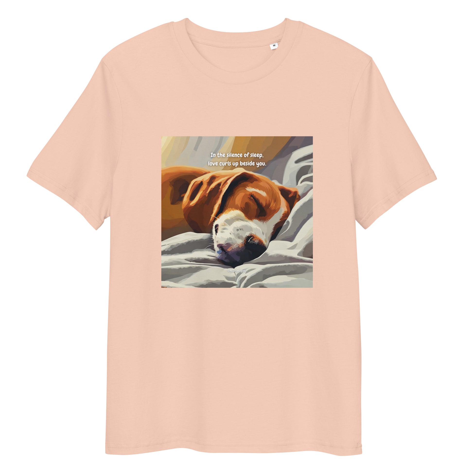 T-Shirt - In the silence of sleep, love curls up beside you