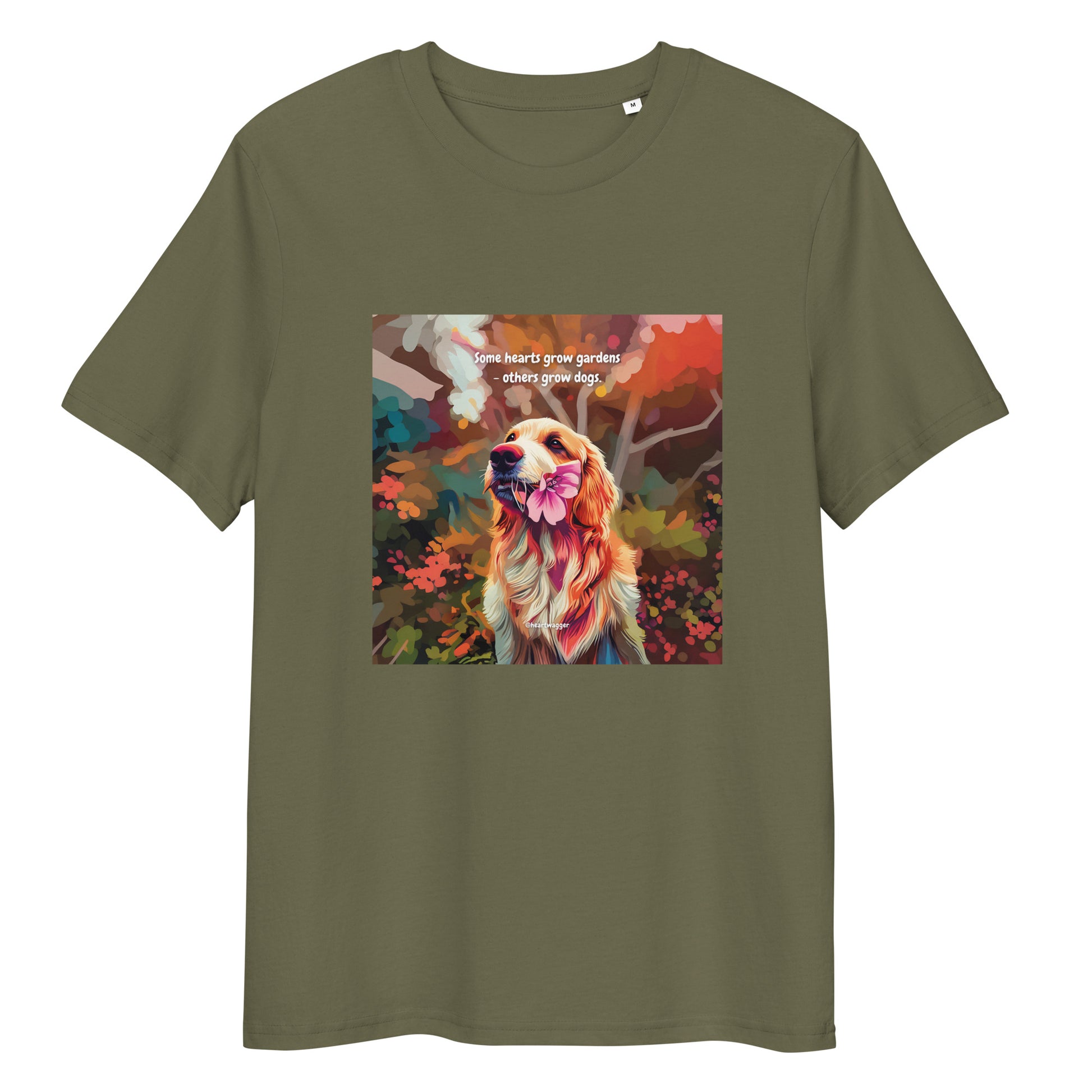T-Shirt - Some hearts grow gardens - others grow dogs