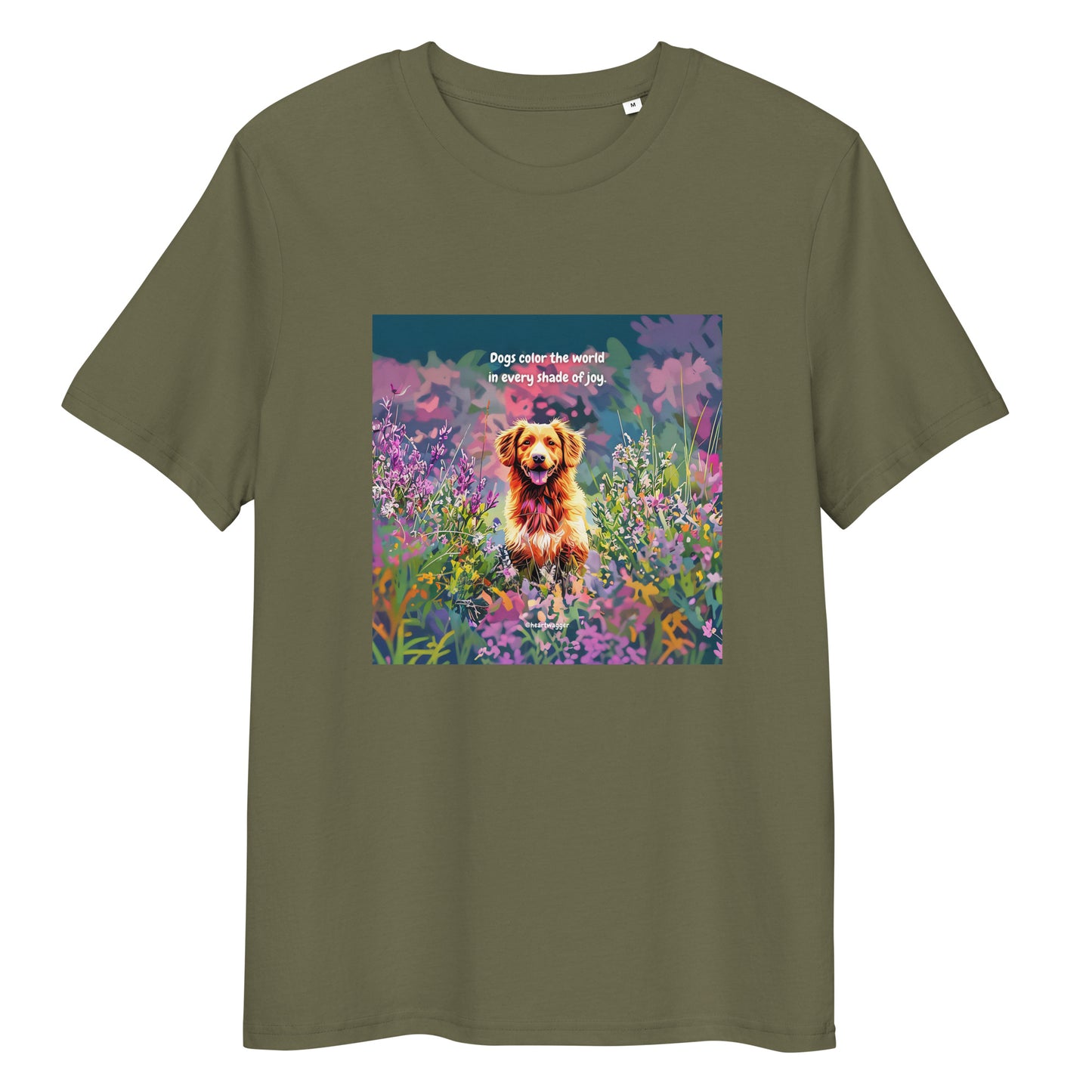 T-Shirt - Dogs color the world in every shade of joy