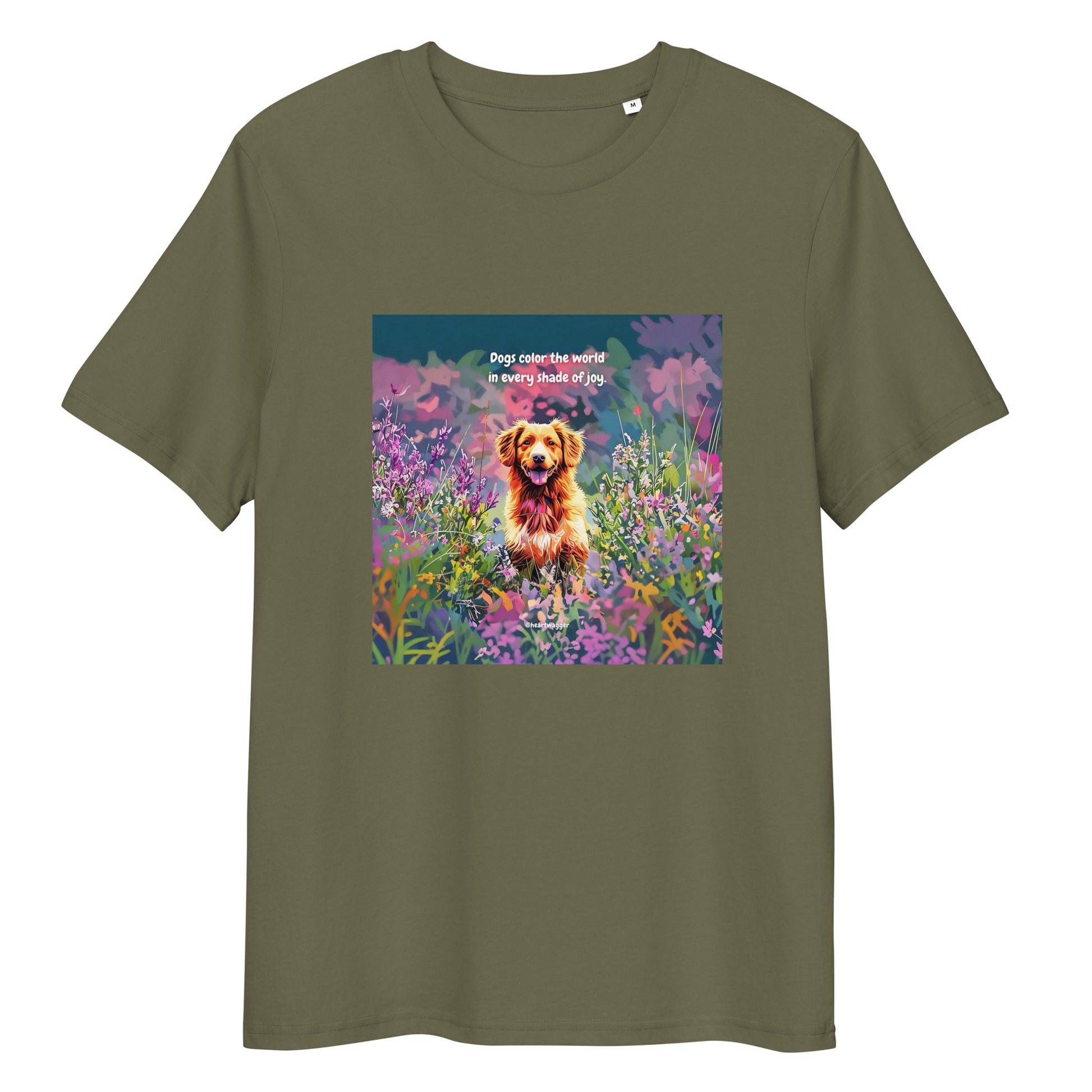 T-Shirt - Dogs color the world in every shade of joy