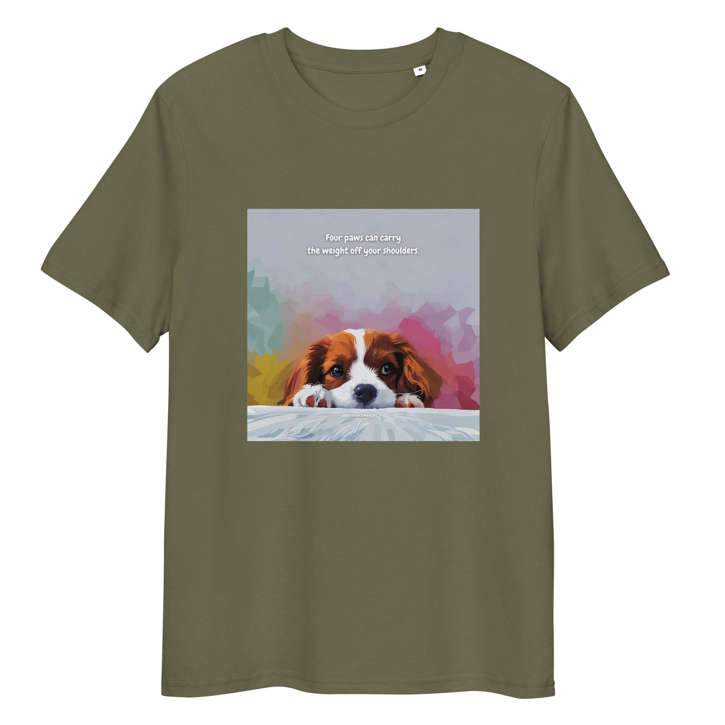 T-Shirt - Four paws can carry the weight off your shoulders
