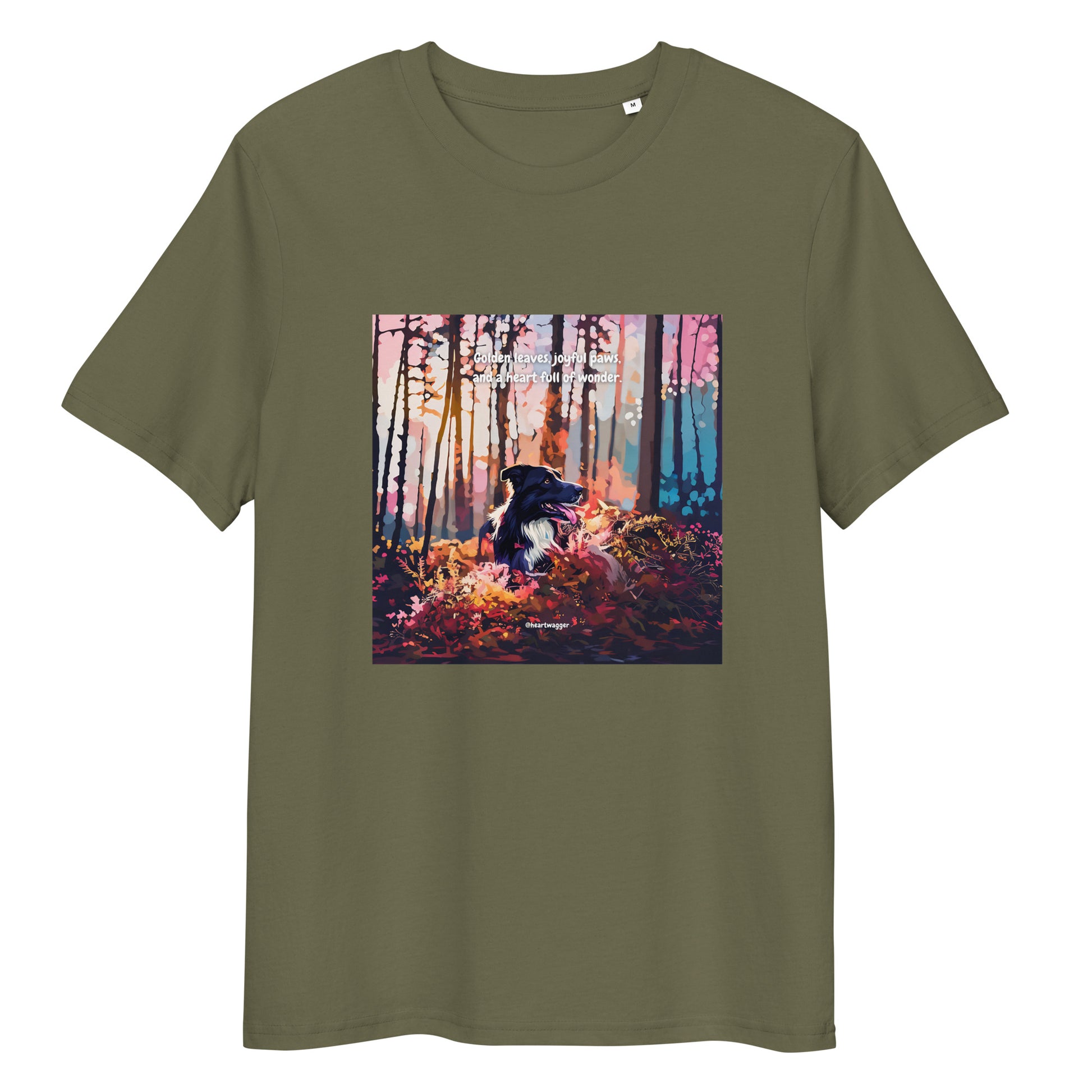 T-Shirt - Golden leaves, joyful paws, and a heart full of wonder