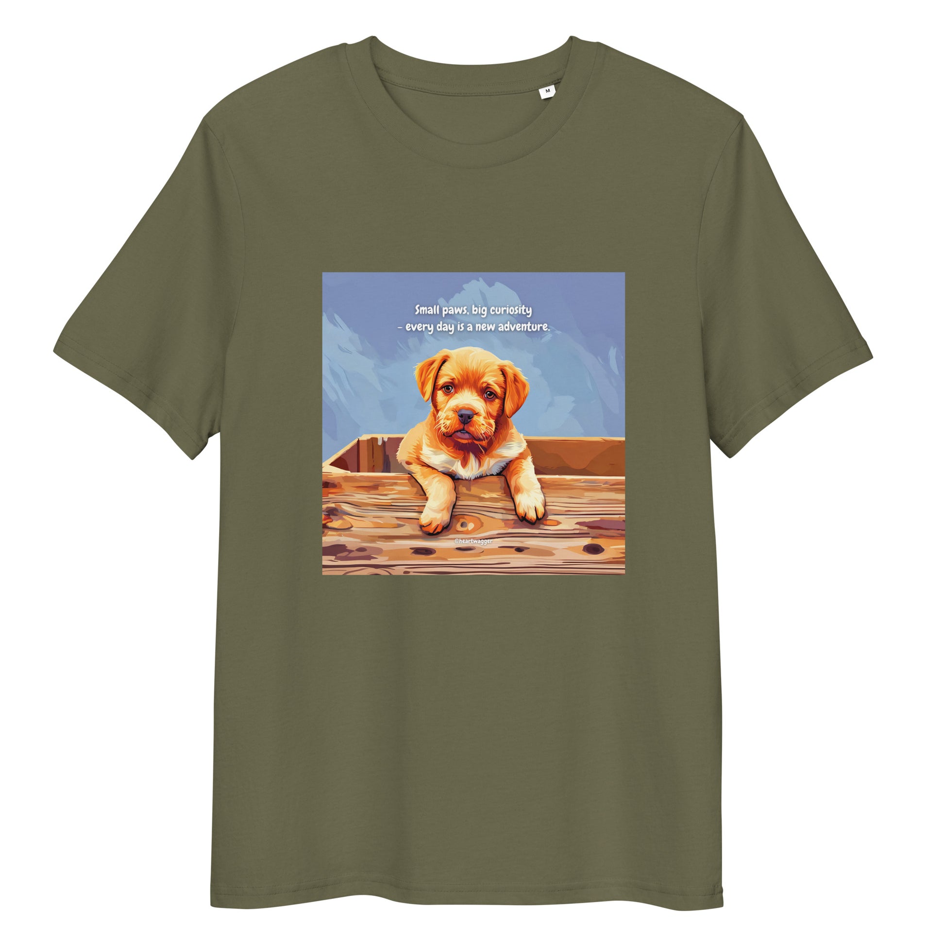 T-Shirt - Small paws, big curiosity - every day is a new adventure