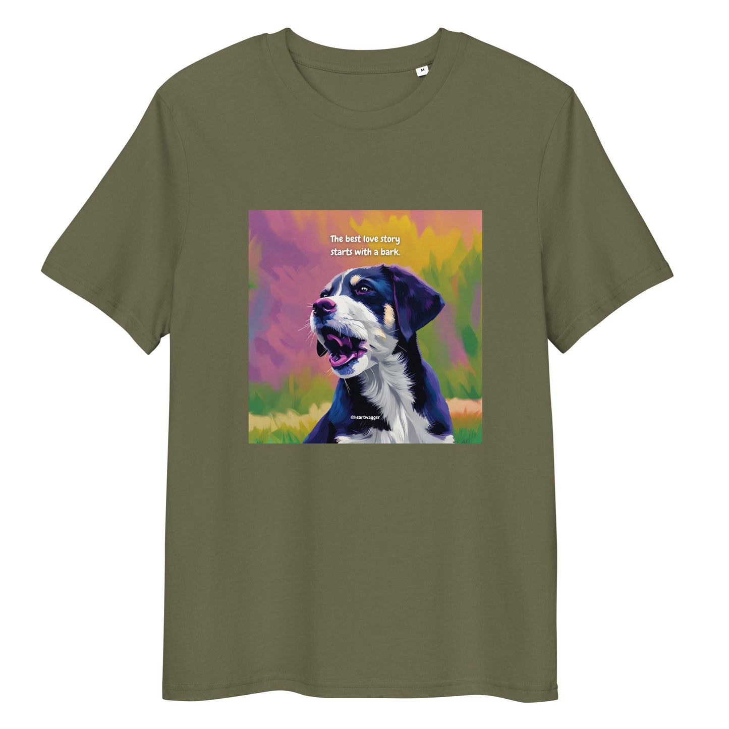 T-Shirt - The best love story starts with a bark