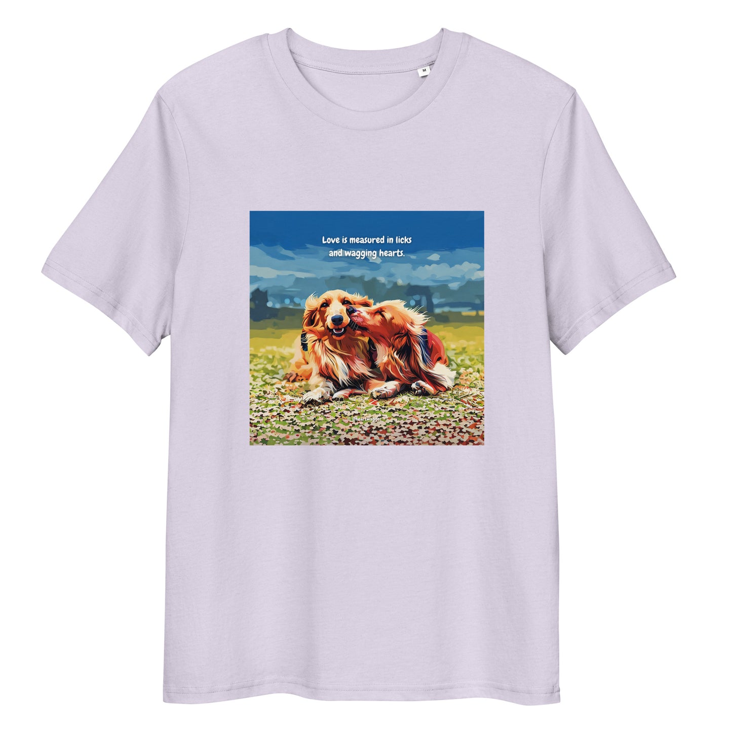 T-Shirt - Love is measured in licks and wagging hearts