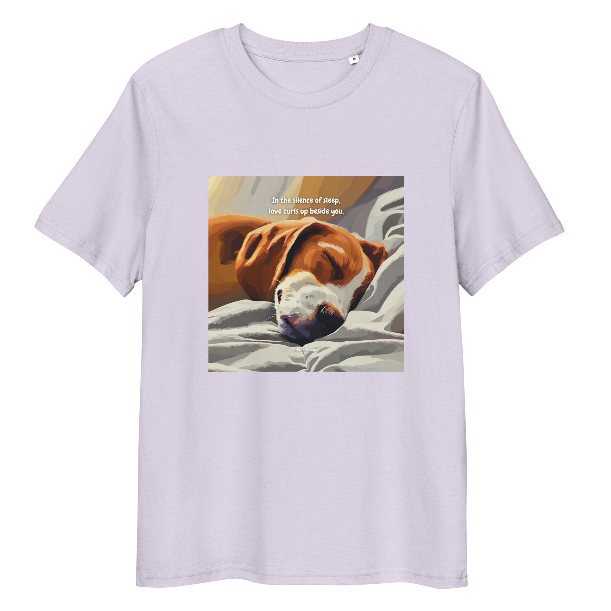 T-Shirt - In the silence of sleep, love curls up beside you