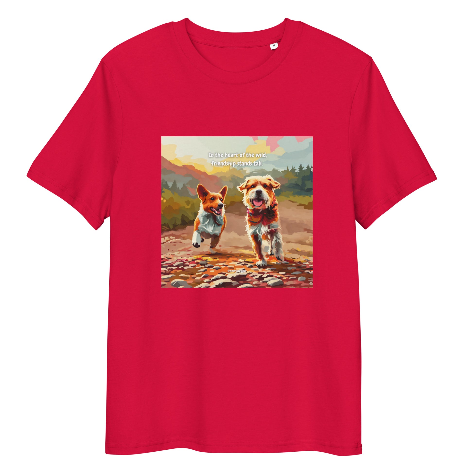 T-Shirt - In the heart of the wild, friendship stands tall