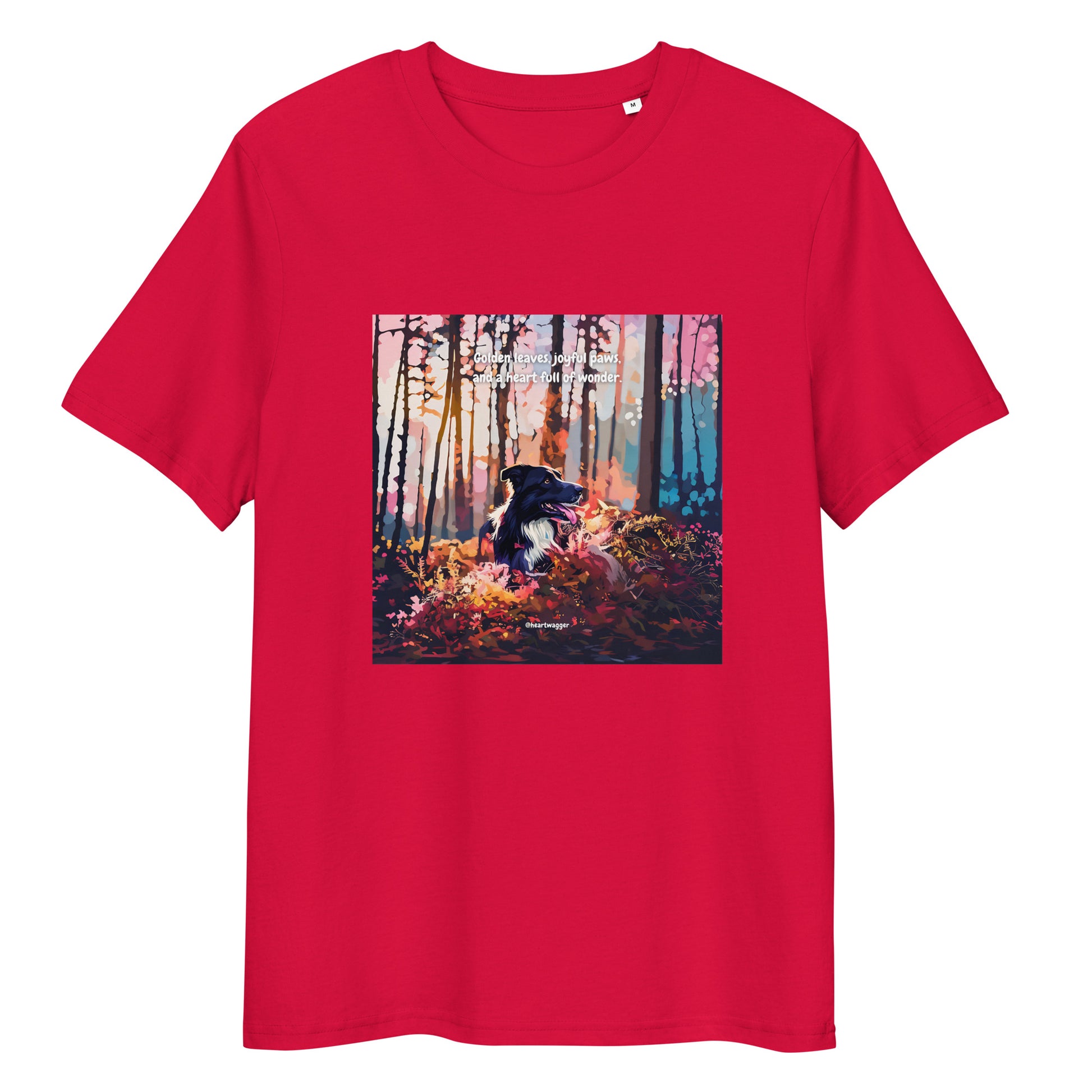 T-Shirt - Golden leaves, joyful paws, and a heart full of wonder