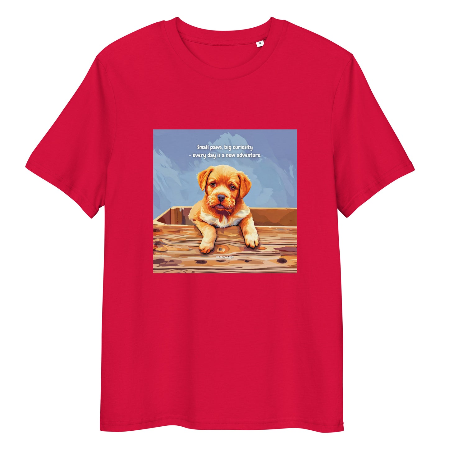 T-Shirt - Small paws, big curiosity - every day is a new adventure