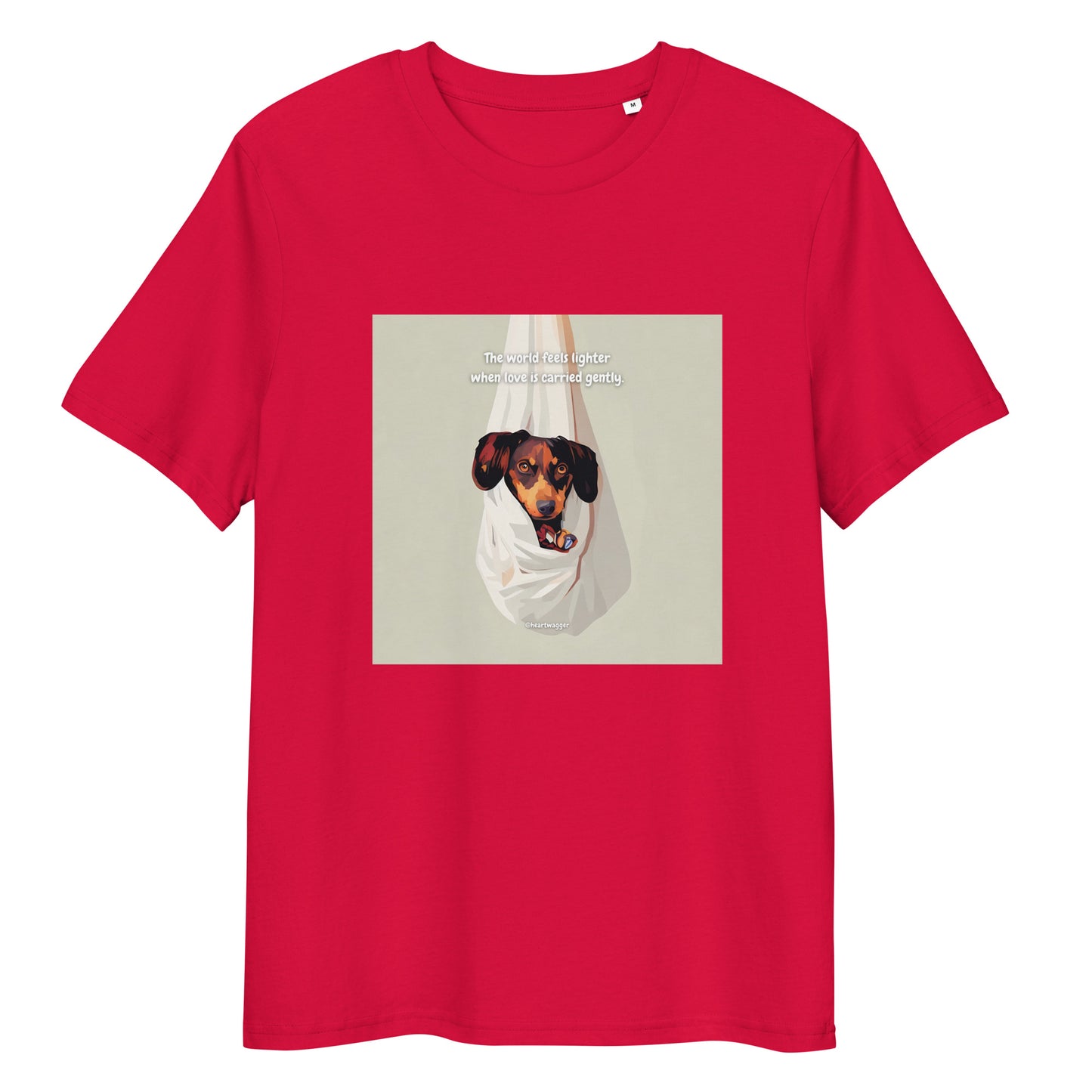 T-Shirt - The world feels lighter when love is carried gently