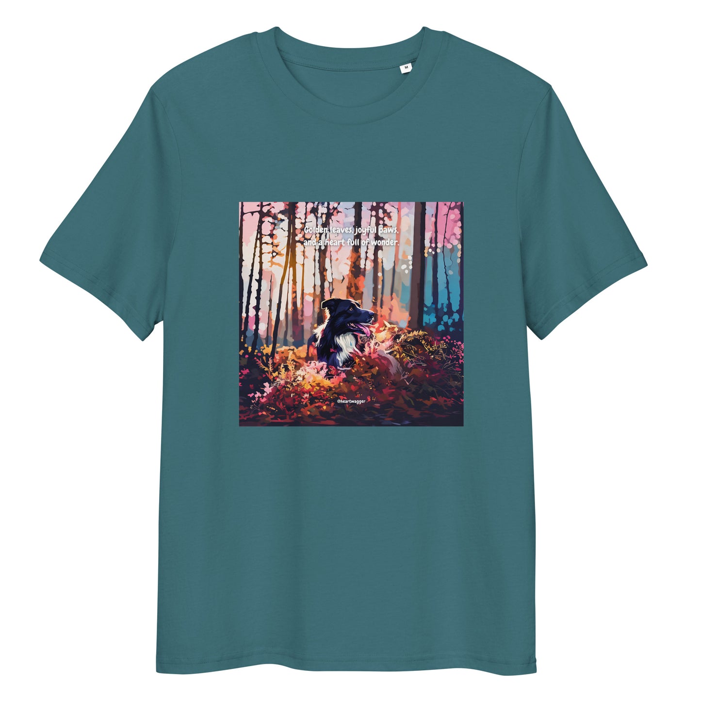 T-Shirt - Golden leaves, joyful paws, and a heart full of wonder