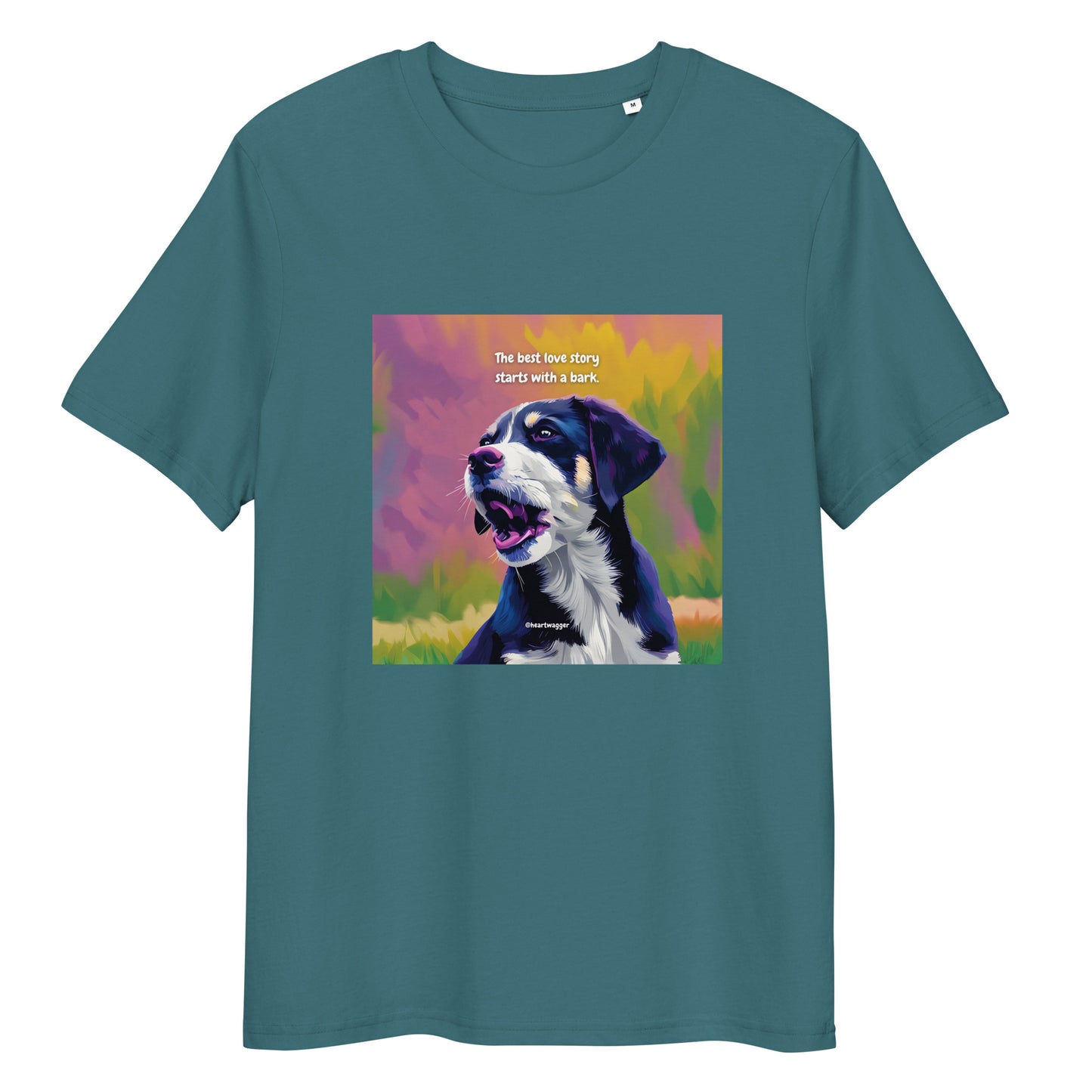 T-Shirt - The best love story starts with a bark