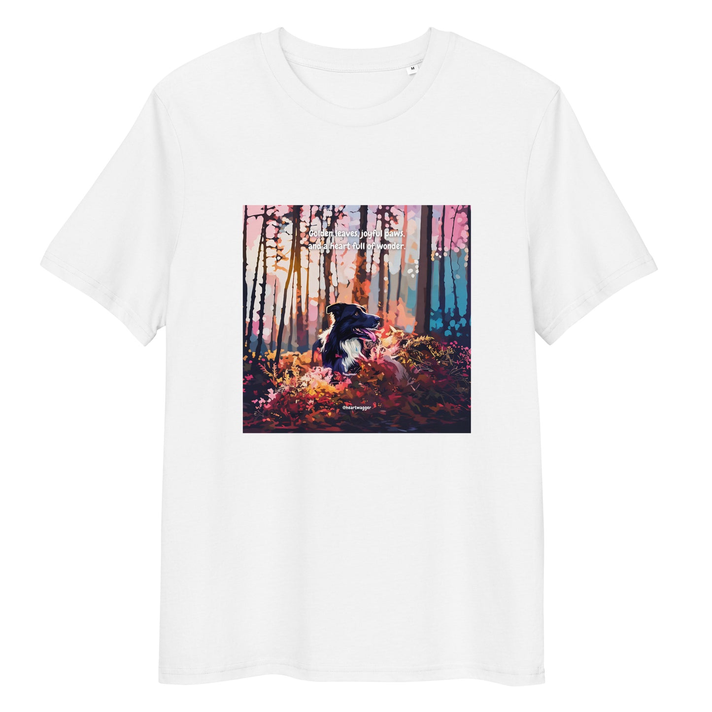 T-Shirt - Golden leaves, joyful paws, and a heart full of wonder
