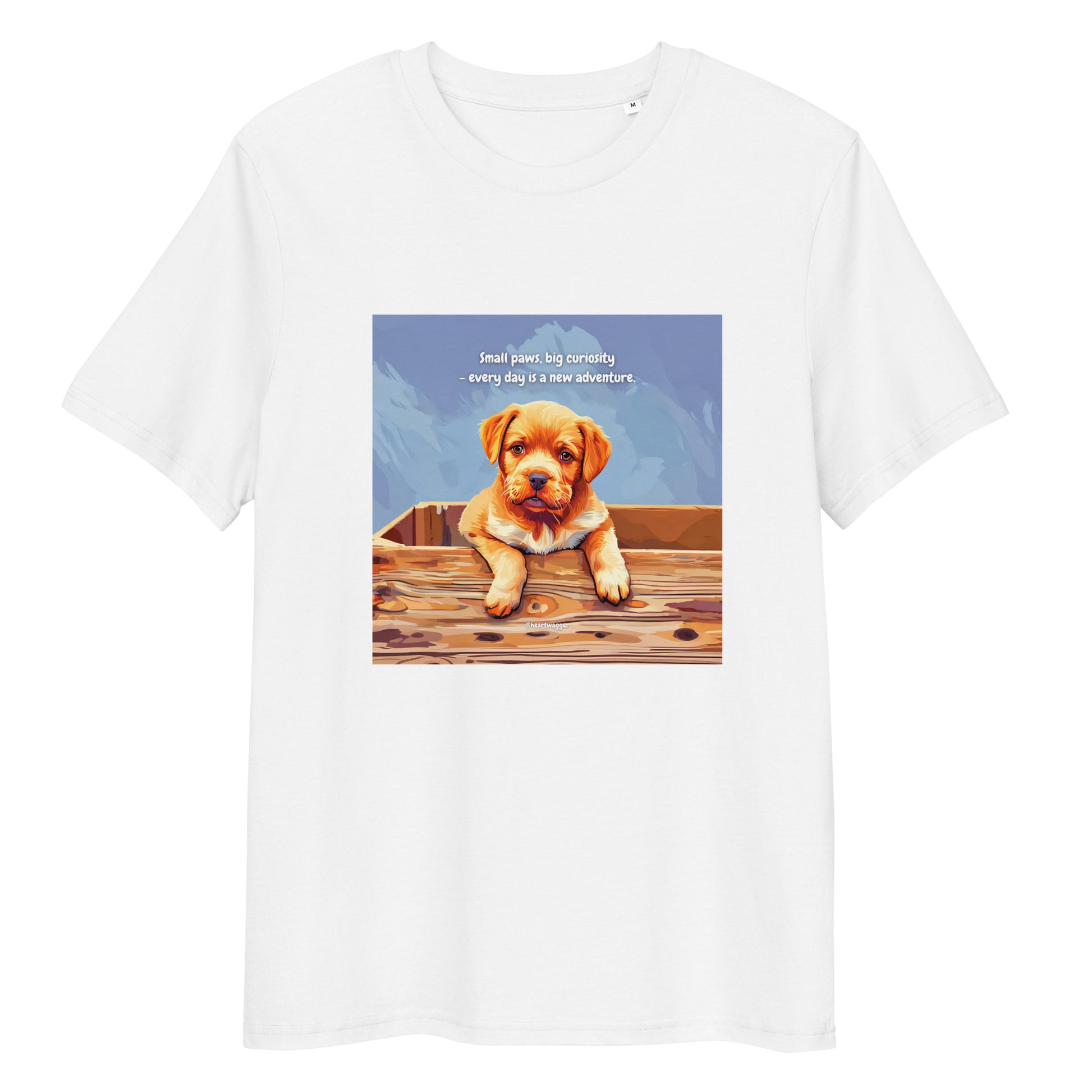 T-Shirt - Small paws, big curiosity - every day is a new adventure