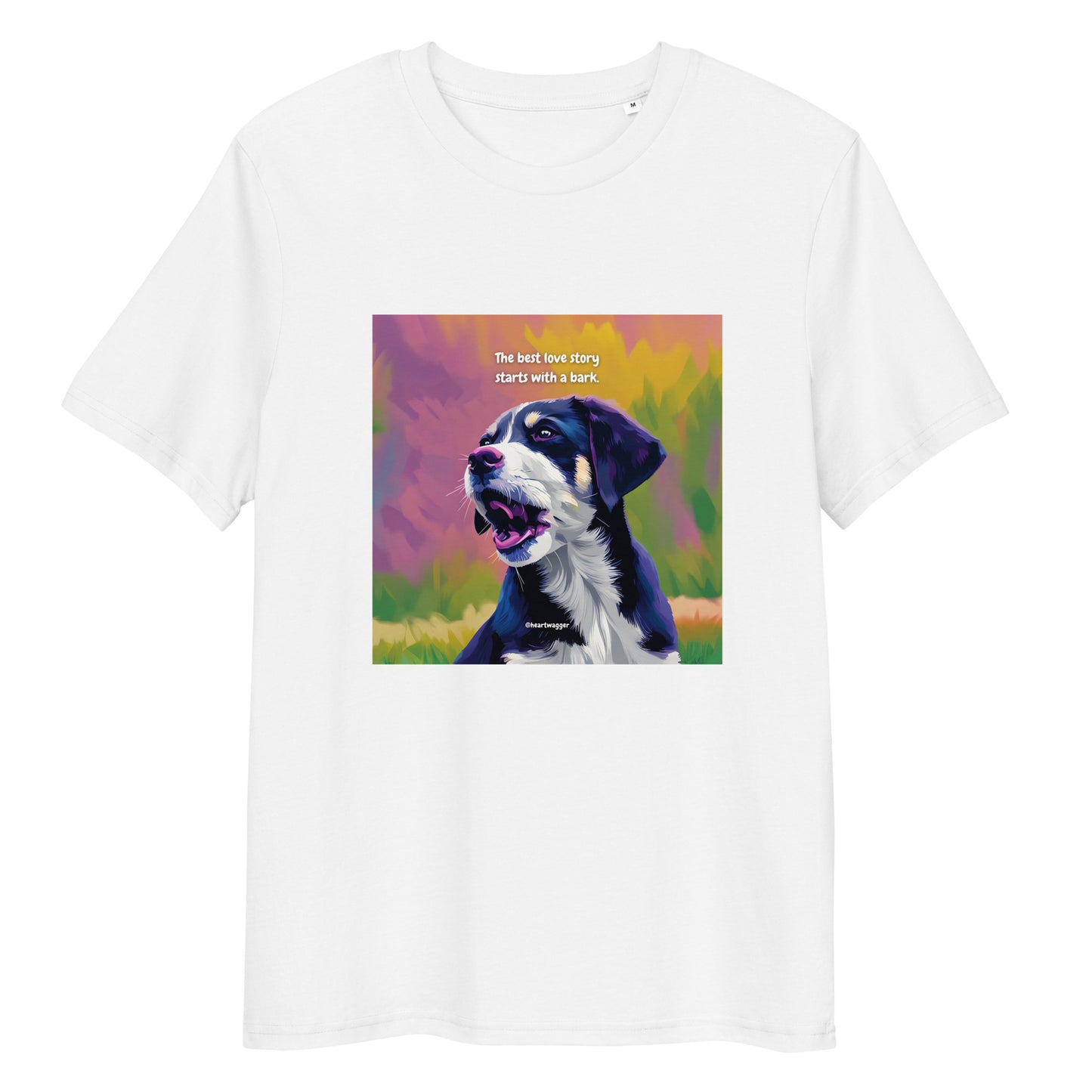 T-Shirt - The best love story starts with a bark