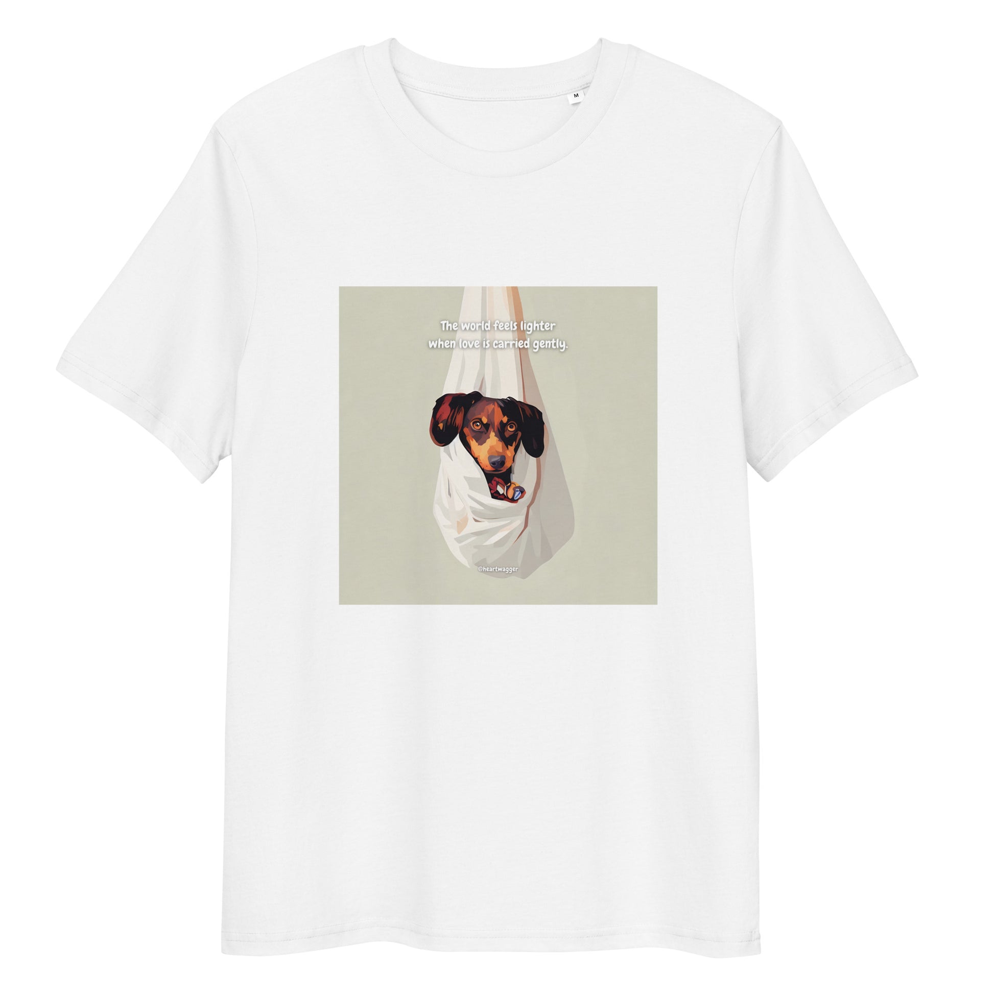 T-Shirt - The world feels lighter when love is carried gently