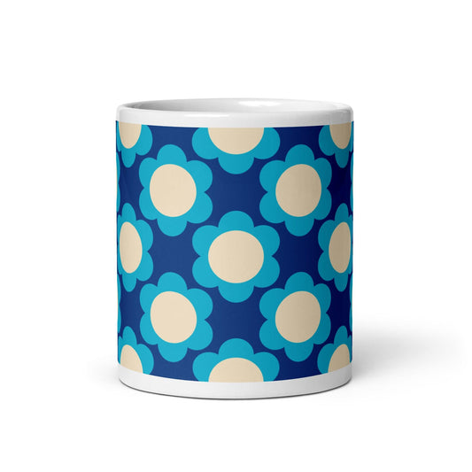 ELLIE blue - Ceramic Mug - SHALMIAK